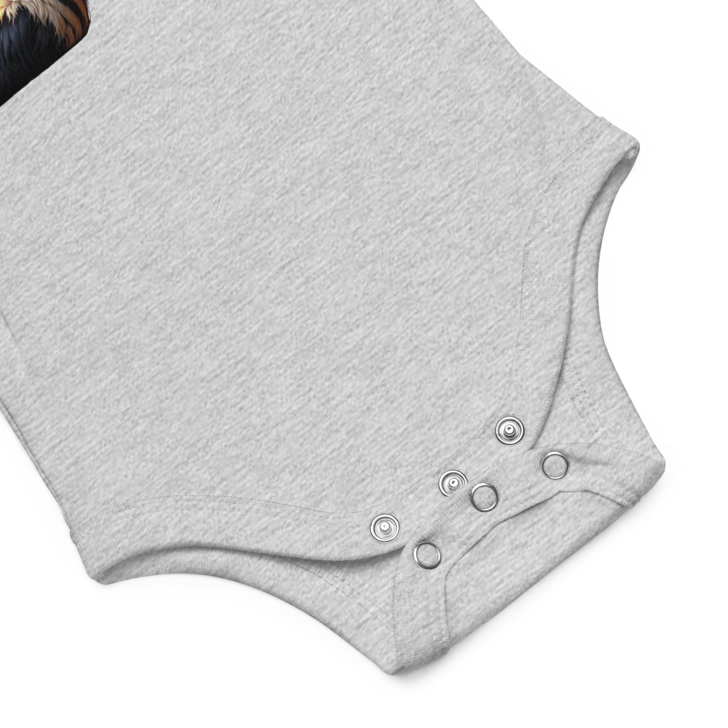 Baby Short Sleeve One Piece | Honey Badger - Natural Born Chiller