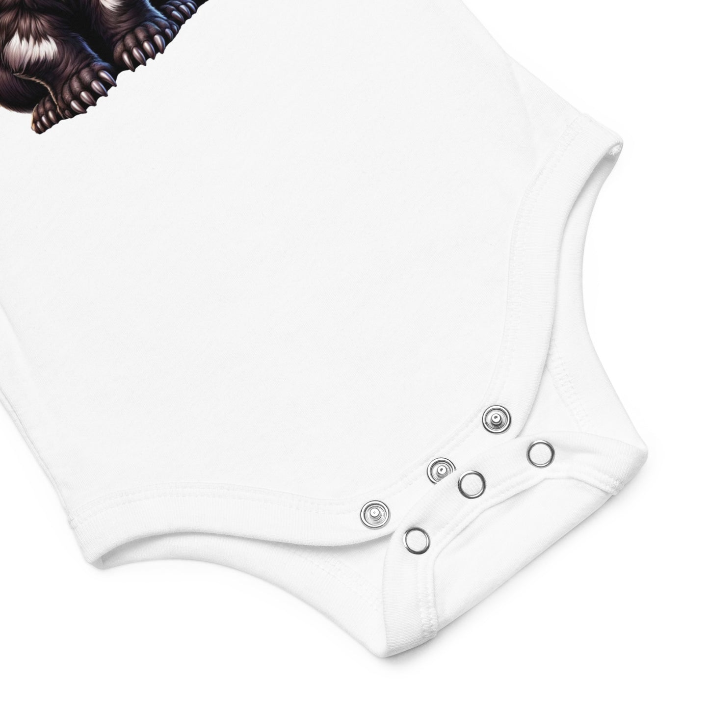 Baby Short Sleeve One Piece | Honey Badger - Things Destroyed
