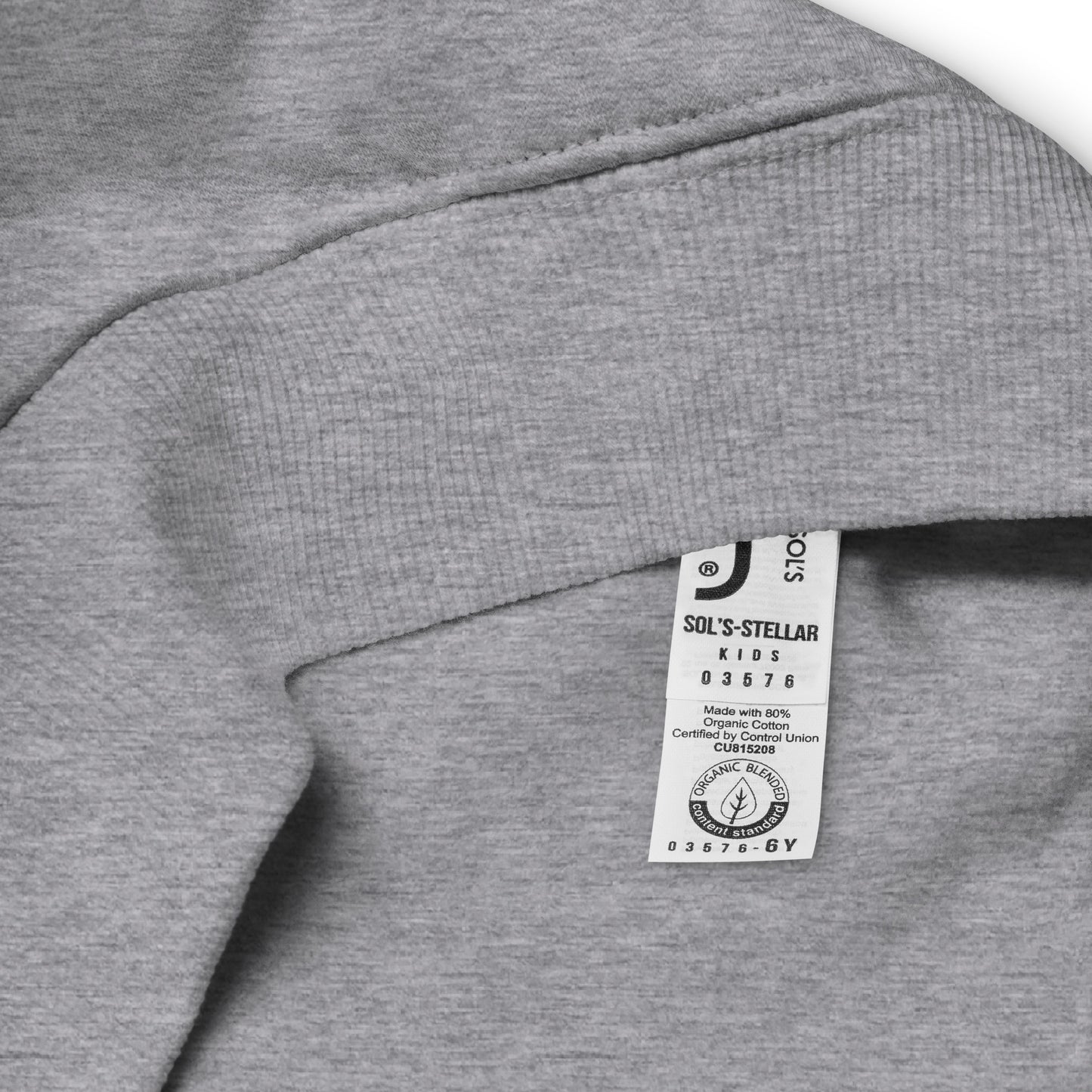Kids Eco Hoodie | White Lion - Virtuous Beast