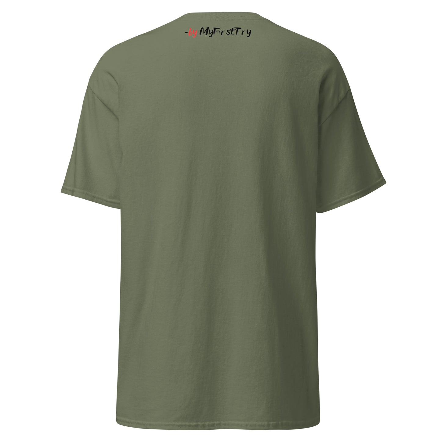 Men's Classic T-Shirt | White Lion - Virtuous Beast