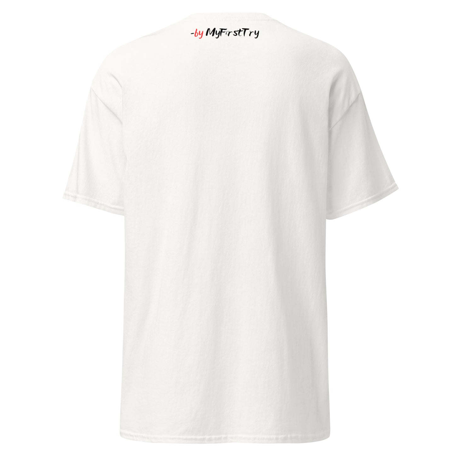 Men's Classic T-Shirt | White Lion - Virtuous Beast