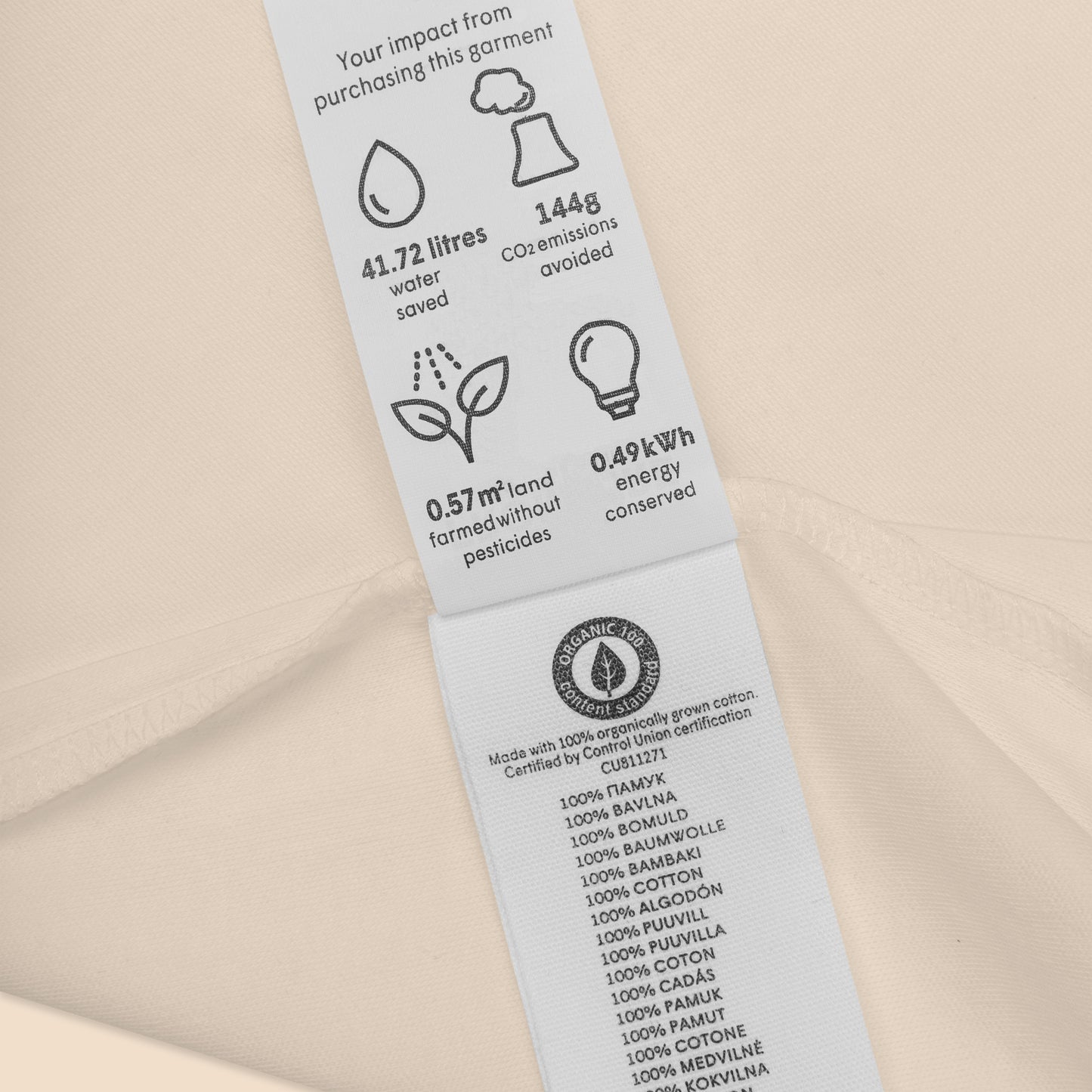 Organic Cotton Baby Bodysuit | Honey Badger - Natural Born Chiller