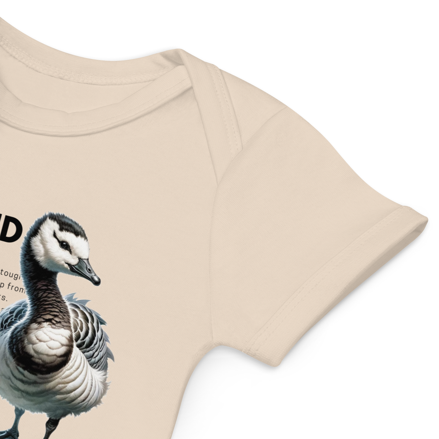 Organic Cotton Baby Bodysuit | Barnacle Goose - TOUGH KID