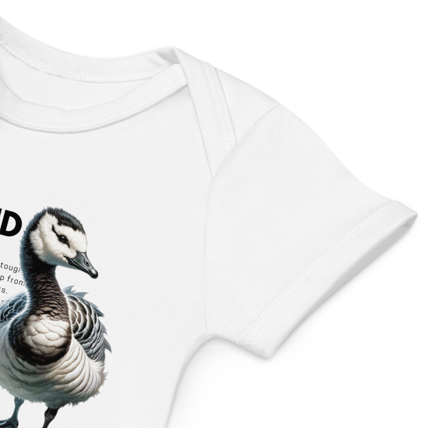 Organic Cotton Baby Bodysuit | Barnacle Goose - TOUGH KID