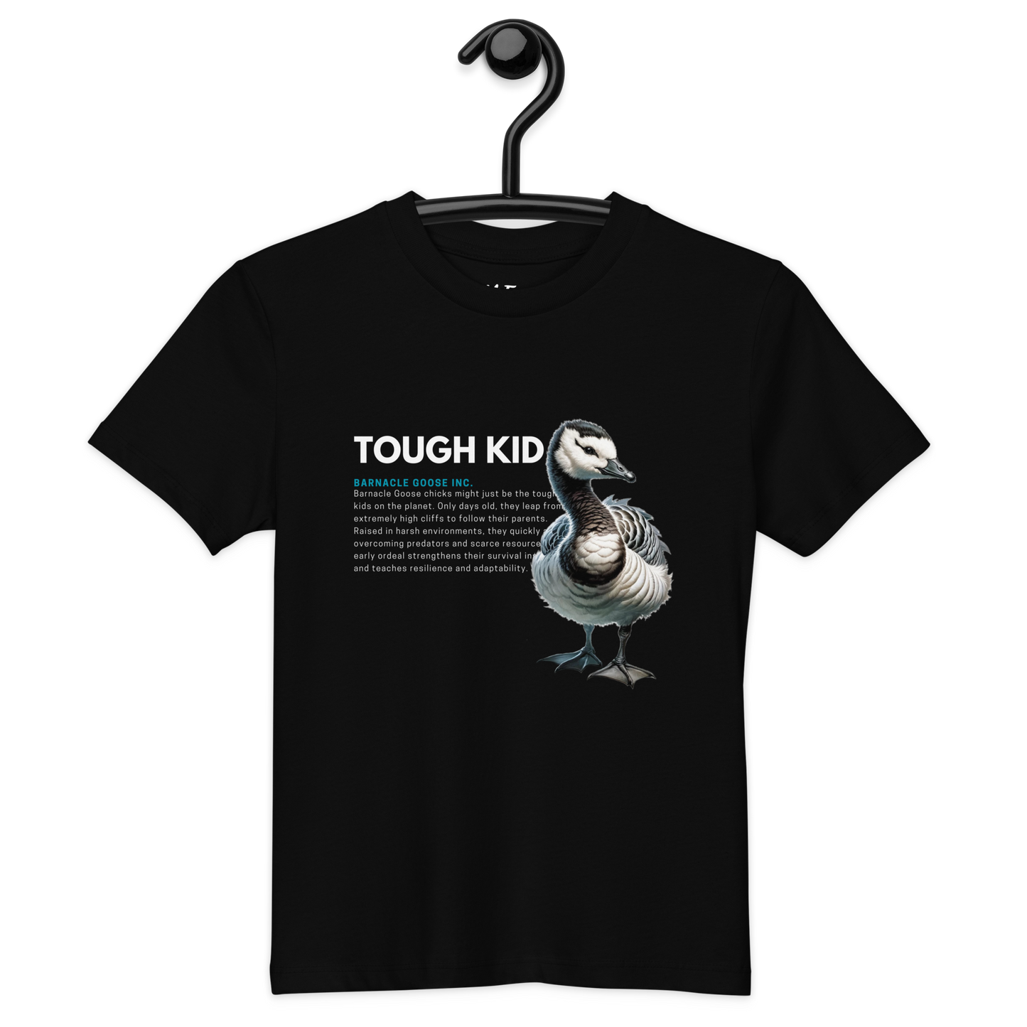 Organic Cotton Kids T-Shirt | Barnacle Goose - TOUGH KID