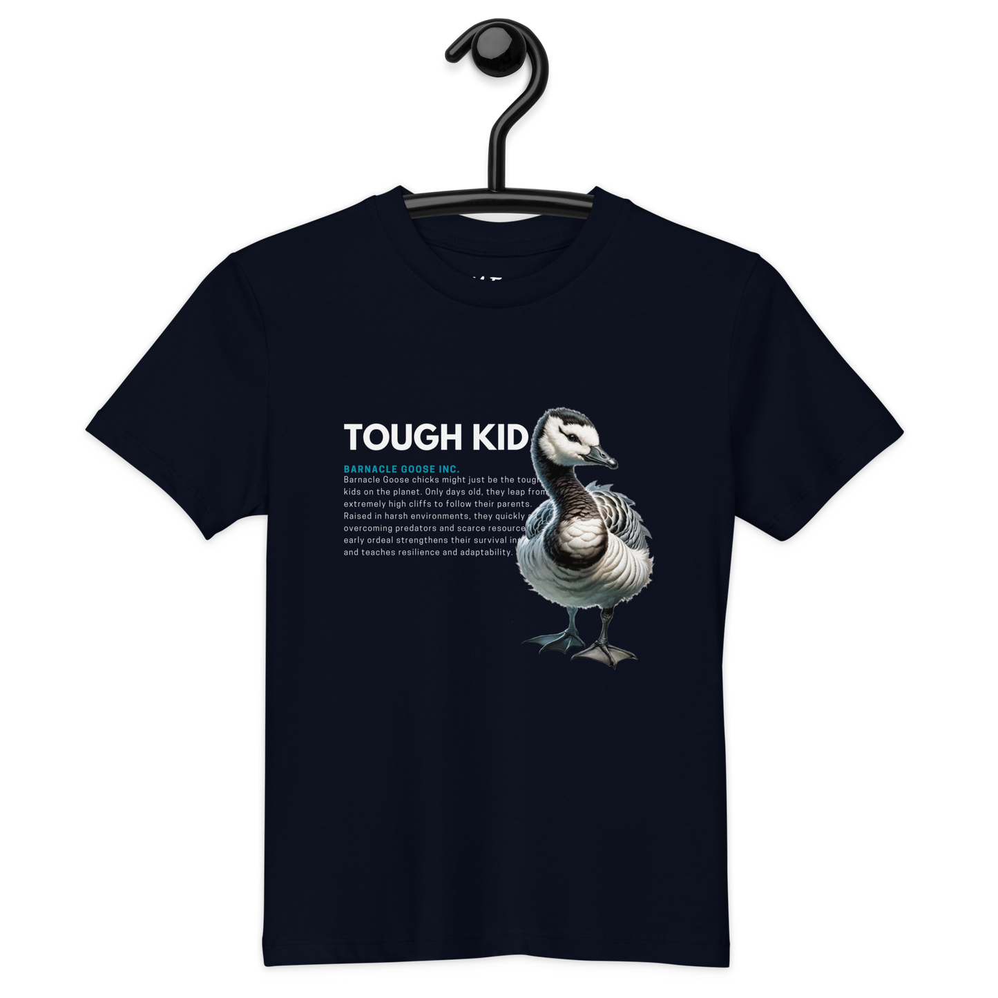 Organic Cotton Kids T-Shirt | Barnacle Goose - TOUGH KID