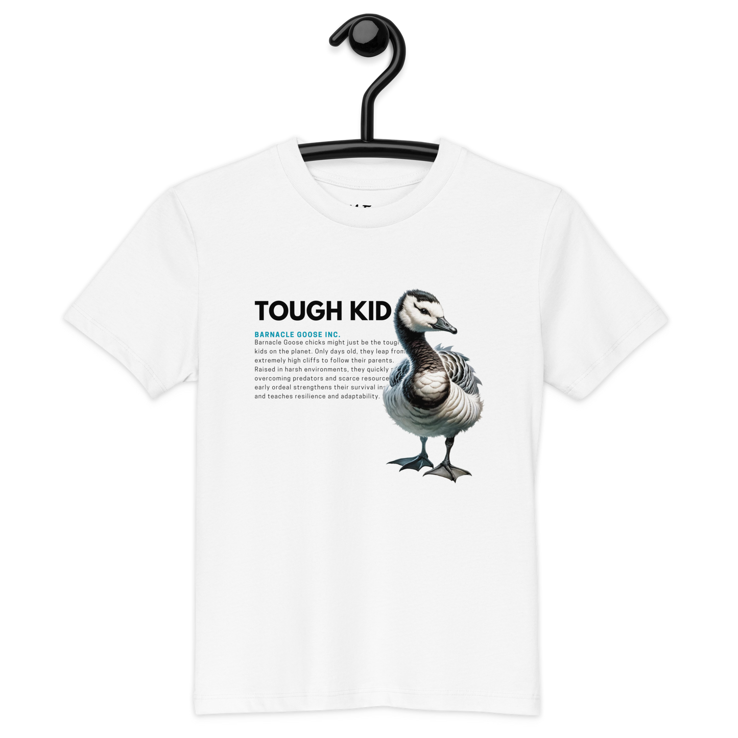 Organic Cotton Kids T-Shirt | Barnacle Goose - TOUGH KID