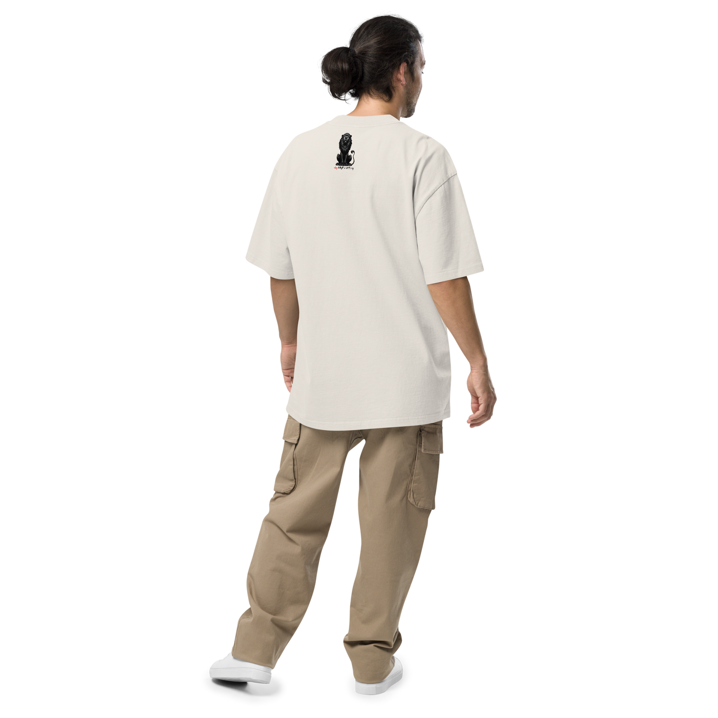 Oversized Faded T-Shirt | Life is like a Puddle