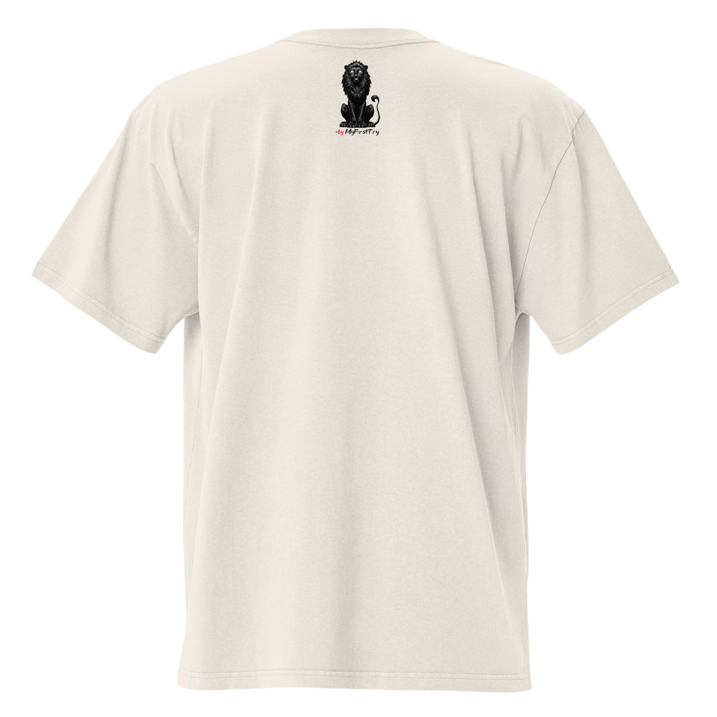 Oversized Faded T-Shirt | Life is like a Puddle