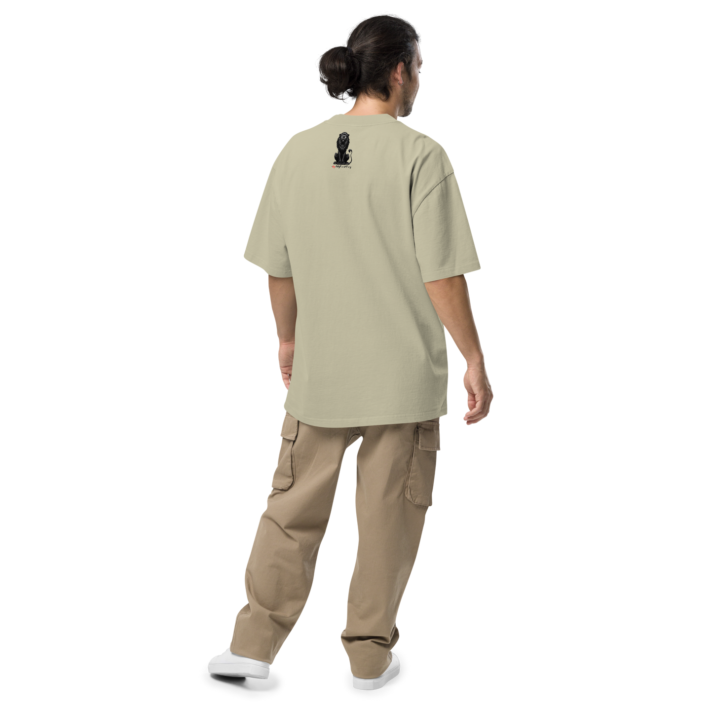 Oversized Faded T-Shirt | Life is like a Puddle