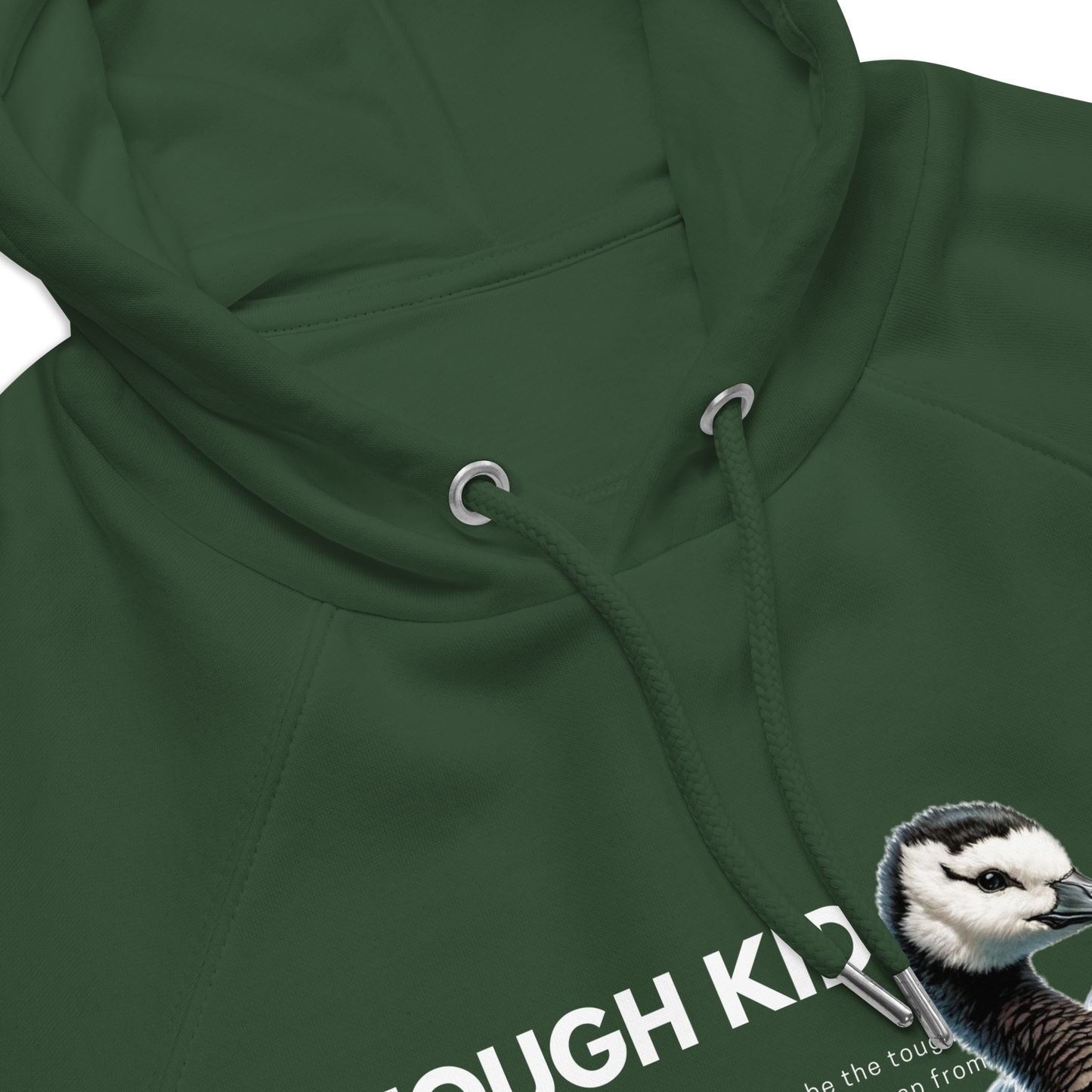 Unisex Eco Raglan Hoodie | Barnacle Goose - TOUGH KID