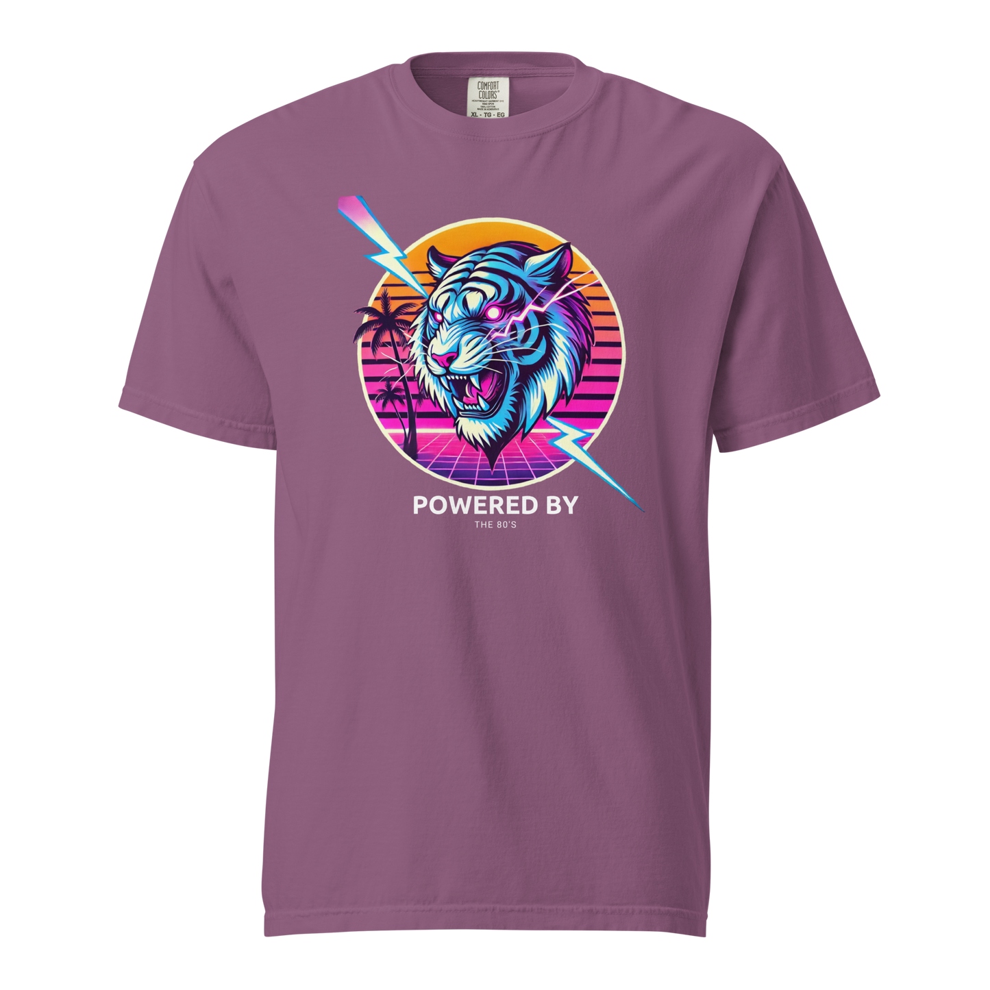 Unisex garment-dyed heavyweight t-shirt | 80s Edition - Powered by The 80's