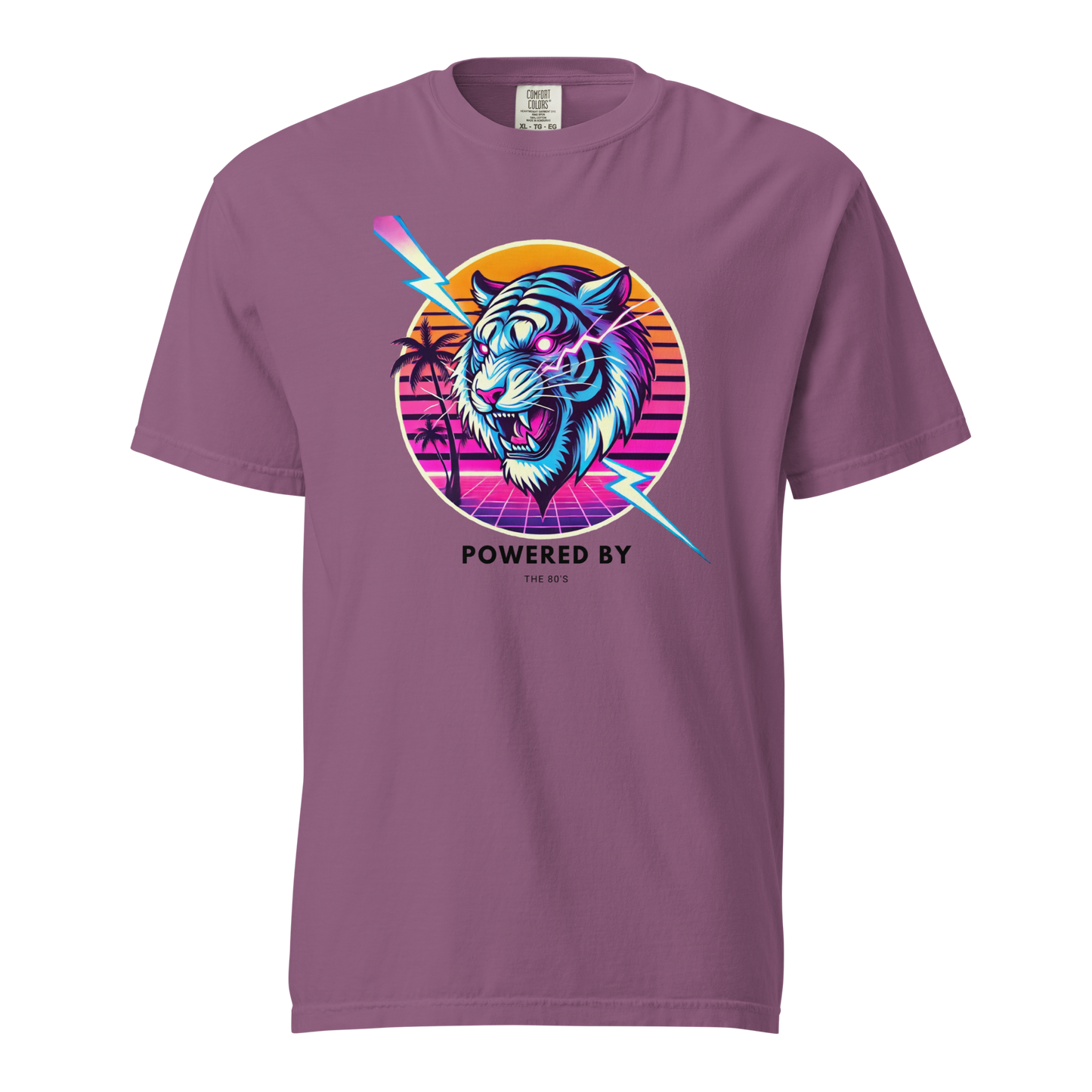 Unisex garment-dyed heavyweight t-shirt | 80s Edition - Powered by The 80's