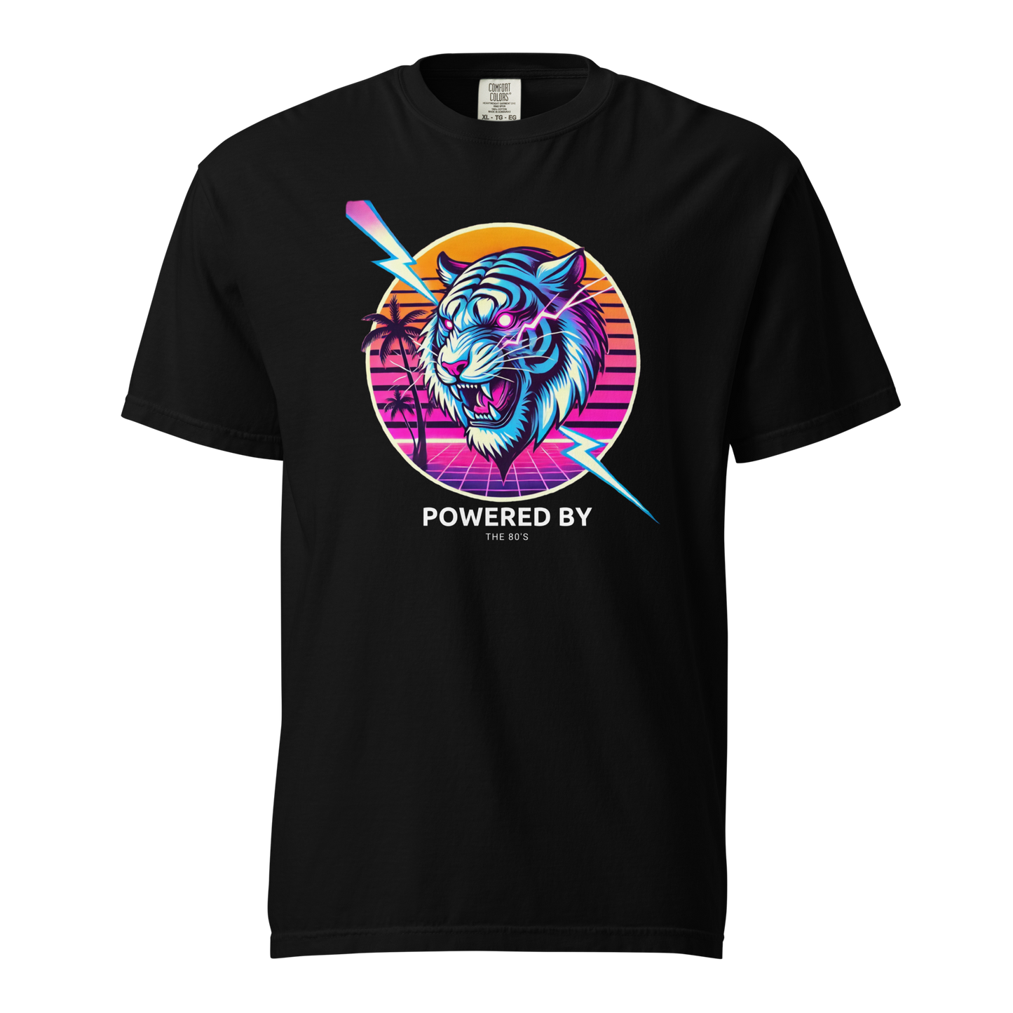 Unisex garment-dyed heavyweight t-shirt | 80s Edition - Powered by The 80's