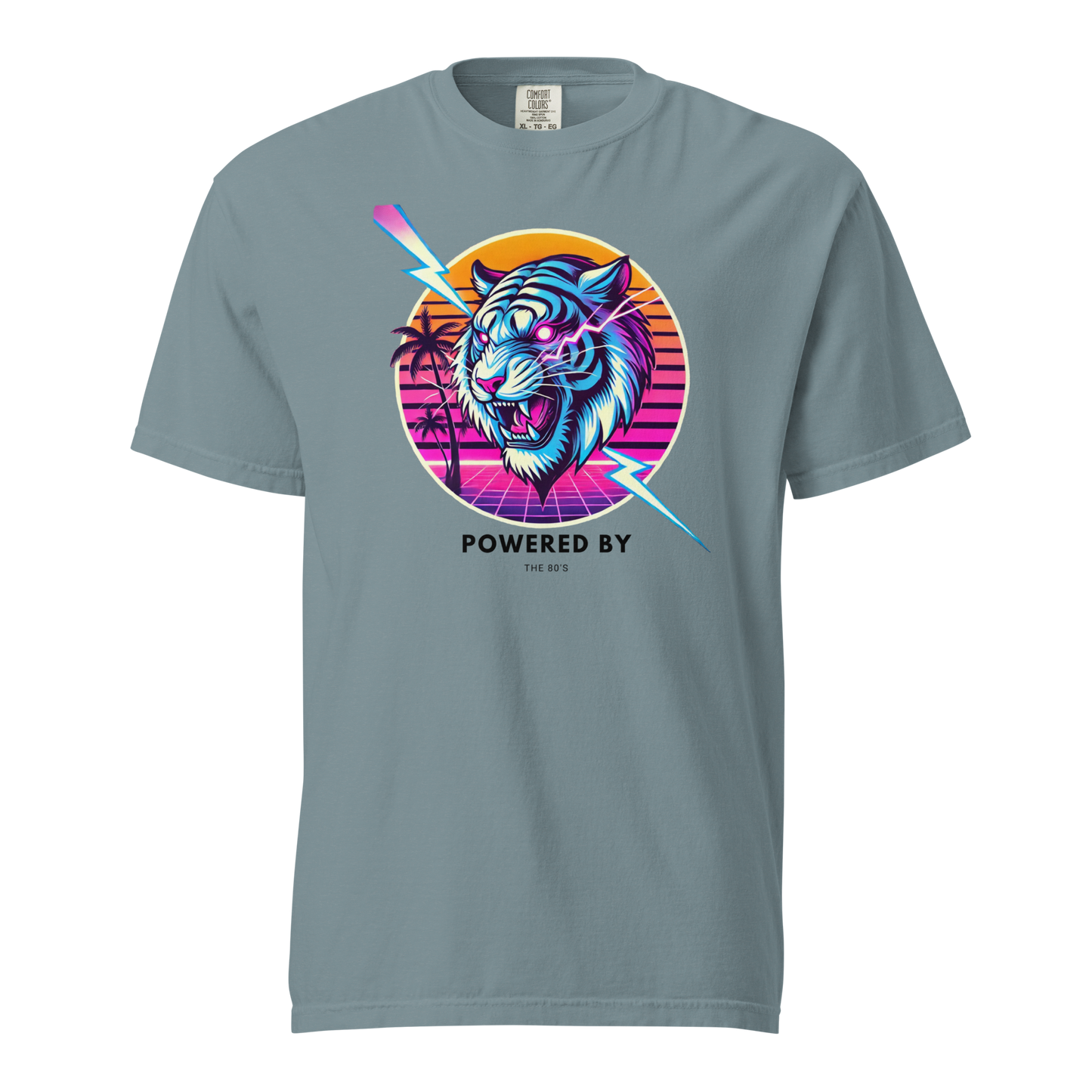 Unisex garment-dyed heavyweight t-shirt | 80s Edition - Powered by The 80's