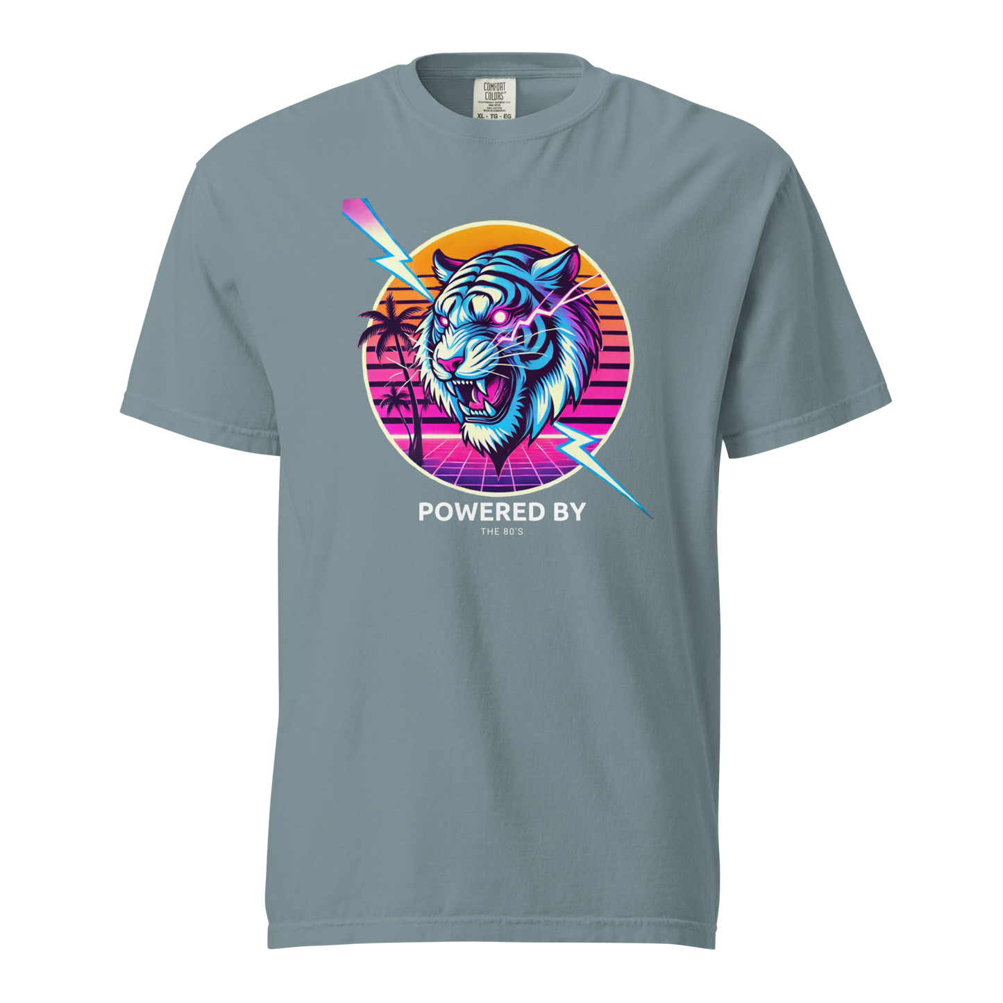 Unisex garment-dyed heavyweight t-shirt | 80s Edition - Powered by The 80's