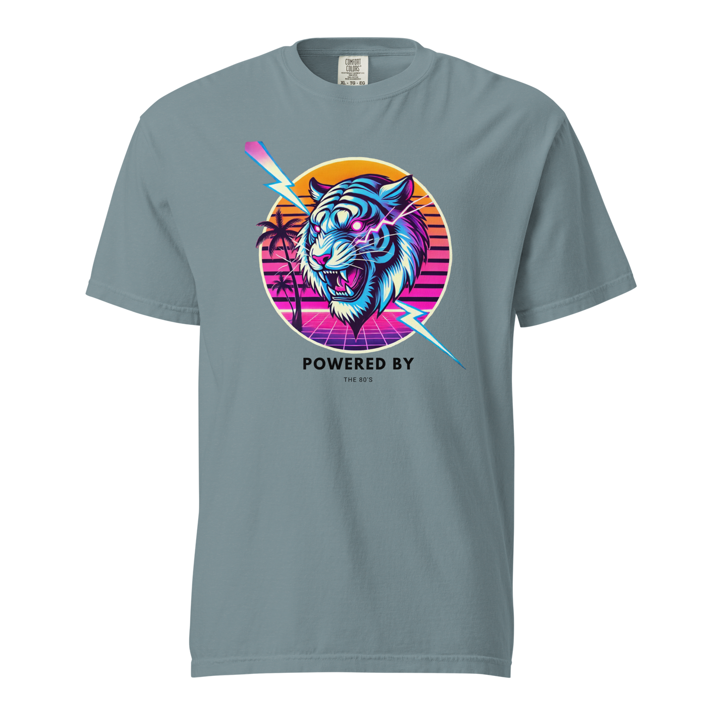 Unisex garment-dyed heavyweight t-shirt | 80s Edition - Powered by The 80's