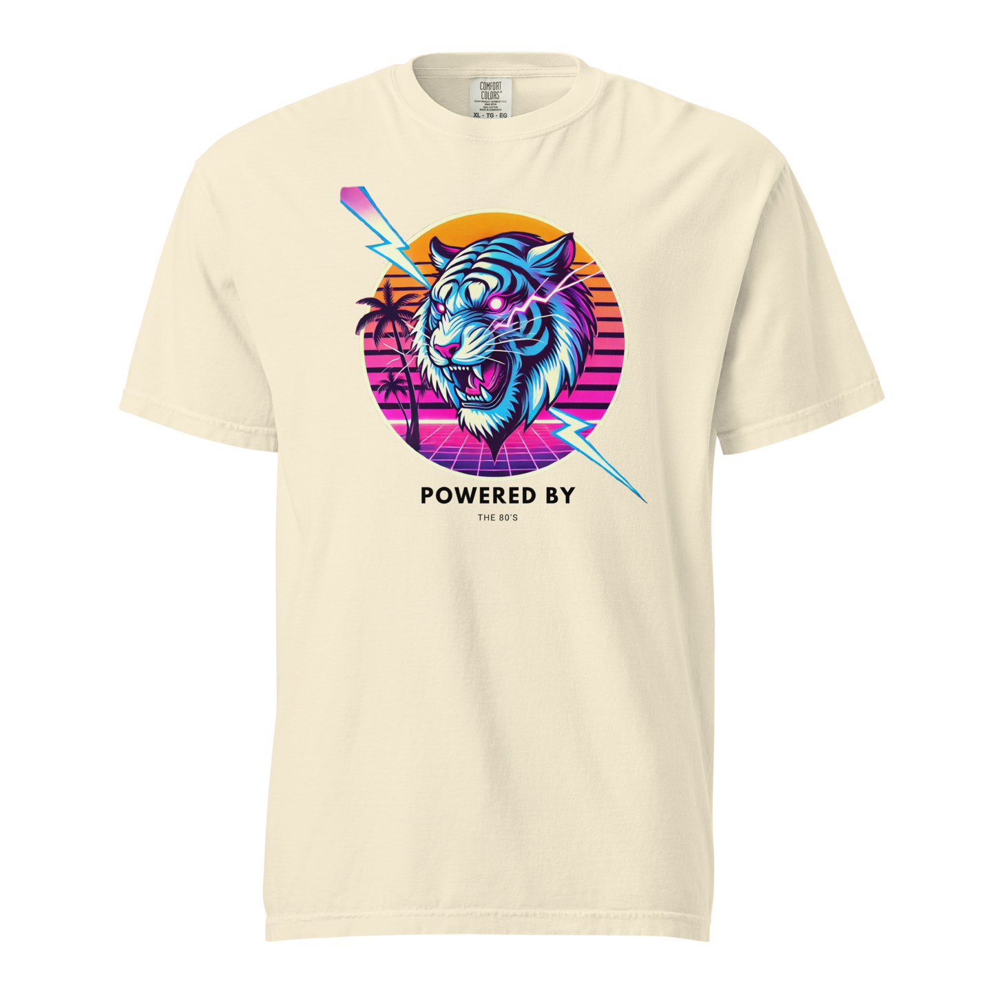 Unisex garment-dyed heavyweight t-shirt | 80s Edition - Powered by The 80's