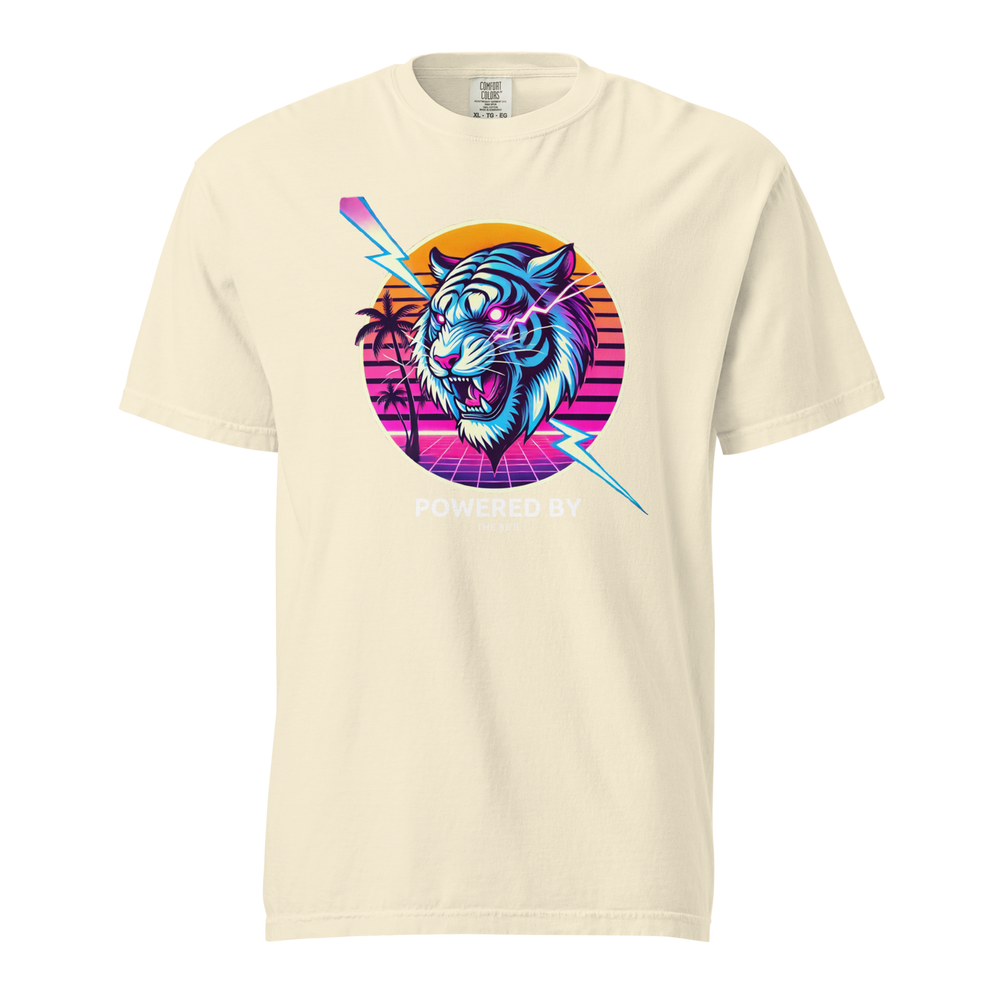 Unisex garment-dyed heavyweight t-shirt | 80s Edition - Powered by The 80's
