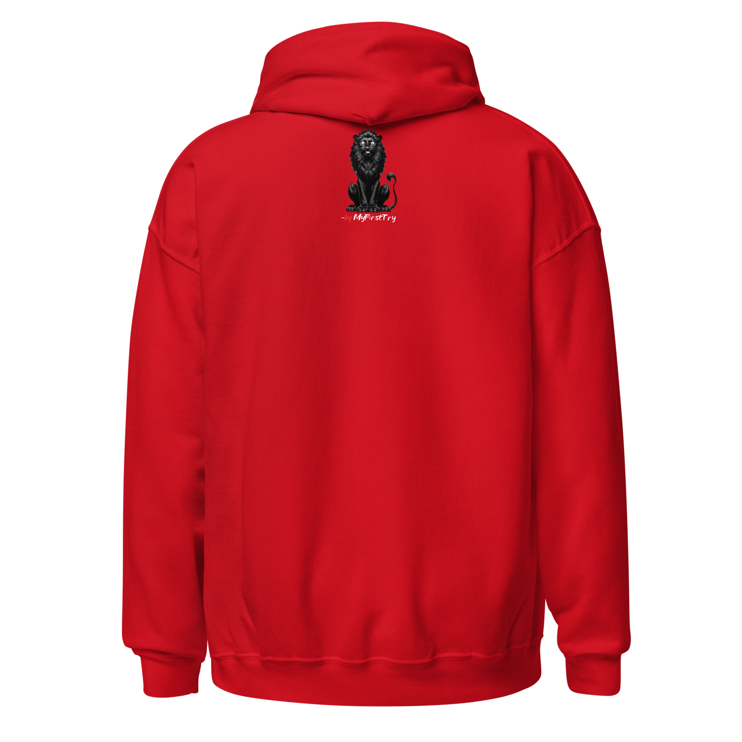 Unisex Light Hoodie | White Lion - Virtuous Beast