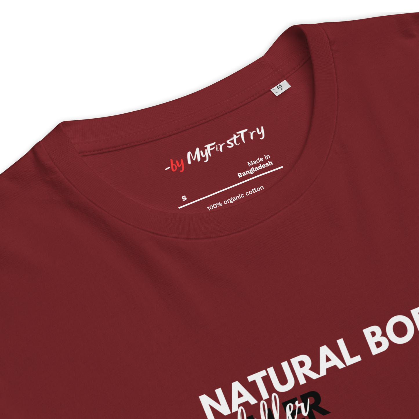 Unisex Organic Cotton T-shirt | Honey Badger - Natural Born Chiller