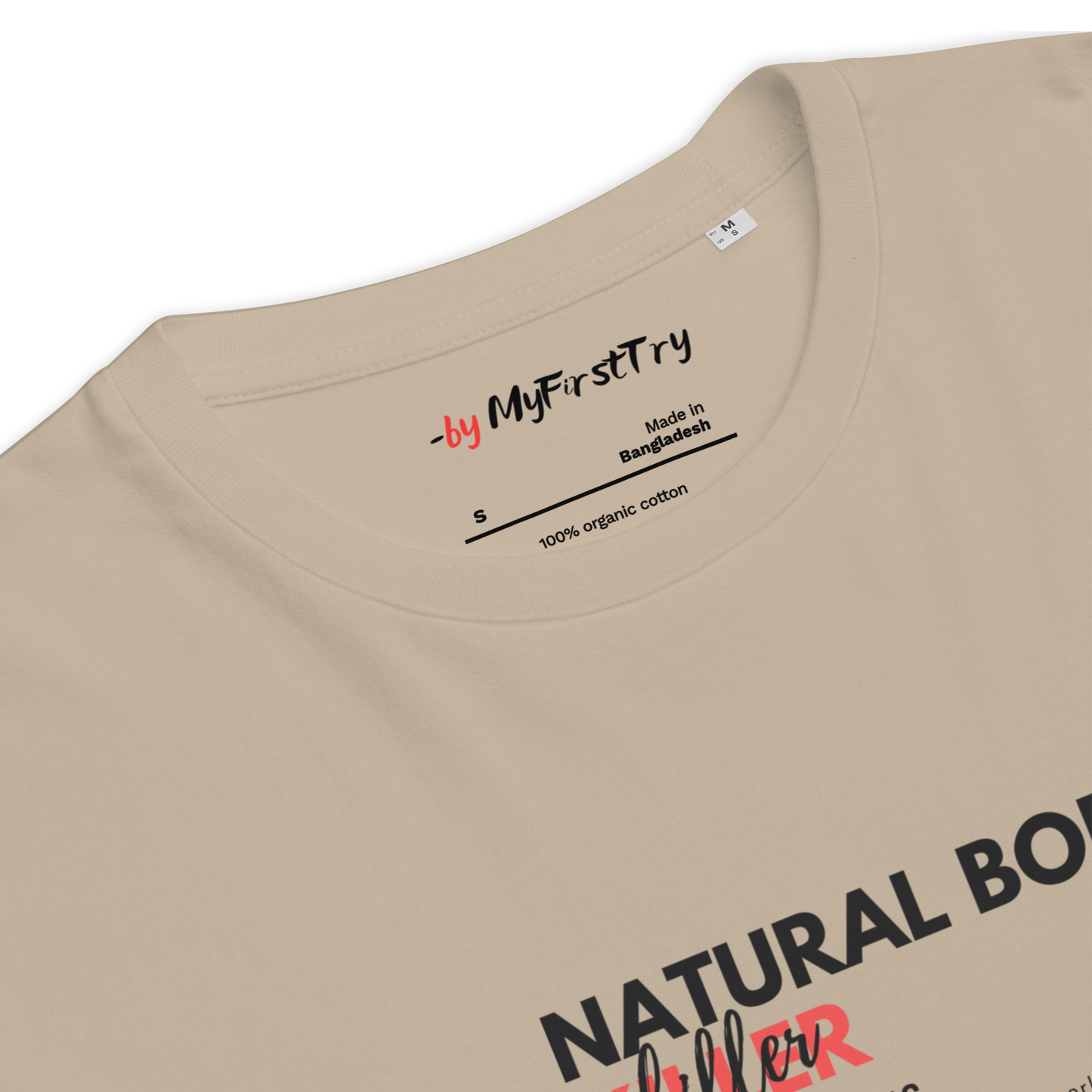Unisex Organic Cotton T-shirt | Honey Badger - Natural Born Chiller