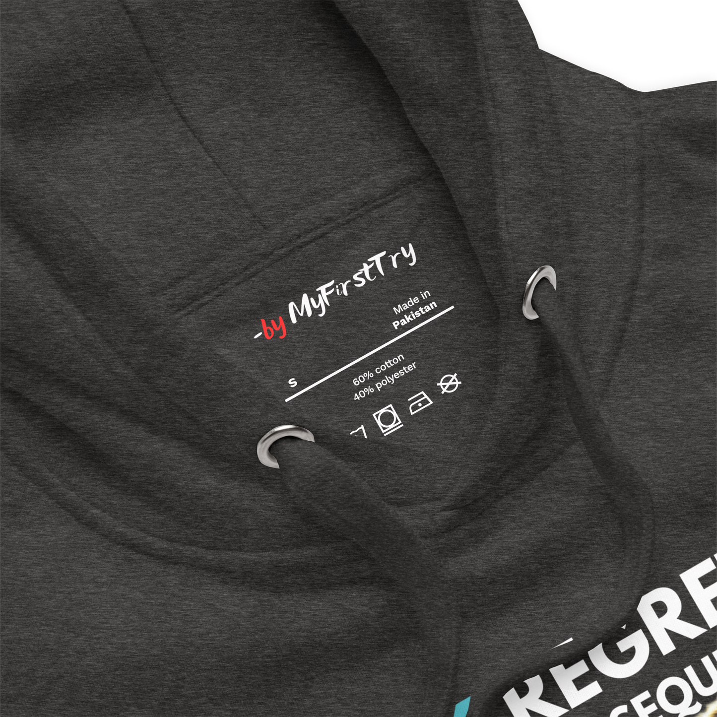 Unisex Premium Hoodie | Honey Badger - F#ck Regrets