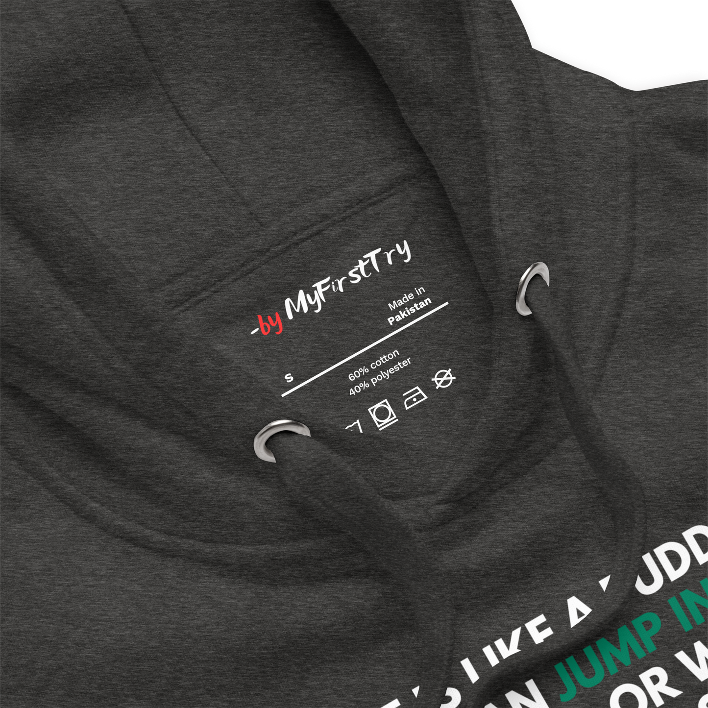 Unisex Light Hoodie | -by MyFirstTry | Life is like a Puddle