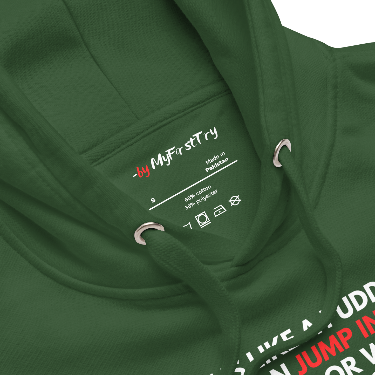 Unisex Light Hoodie | -by MyFirstTry | Life is like a Puddle