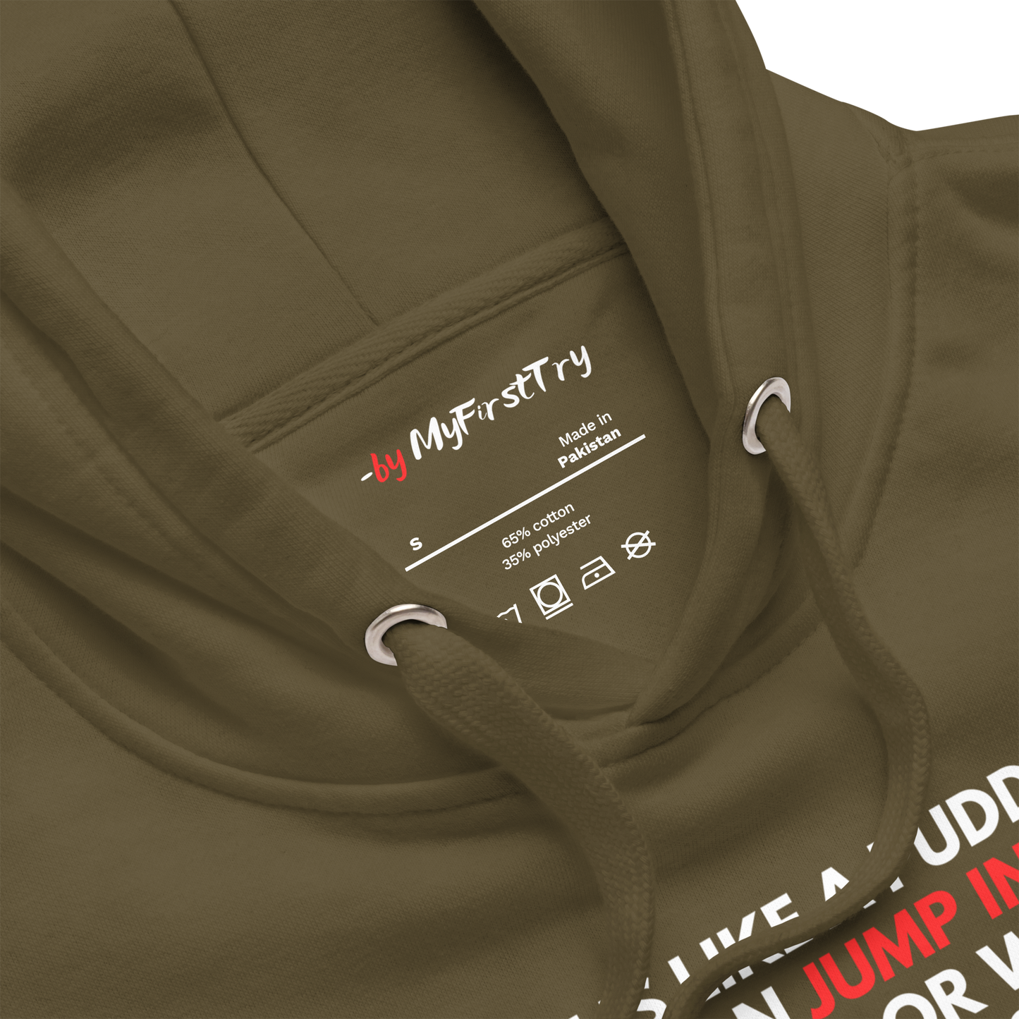 Unisex Light Hoodie | -by MyFirstTry | Life is like a Puddle