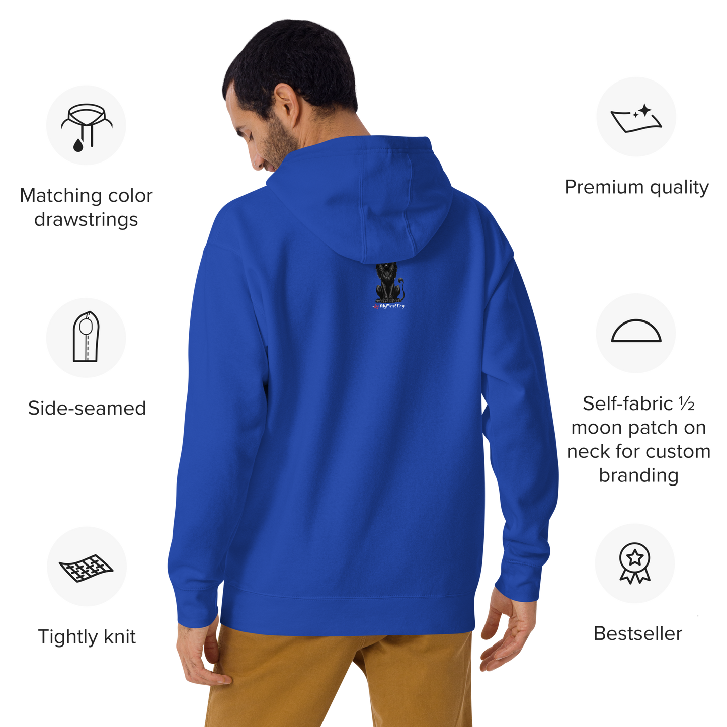 Unisex Light Hoodie | -by MyFirstTry | Life is like a Puddle