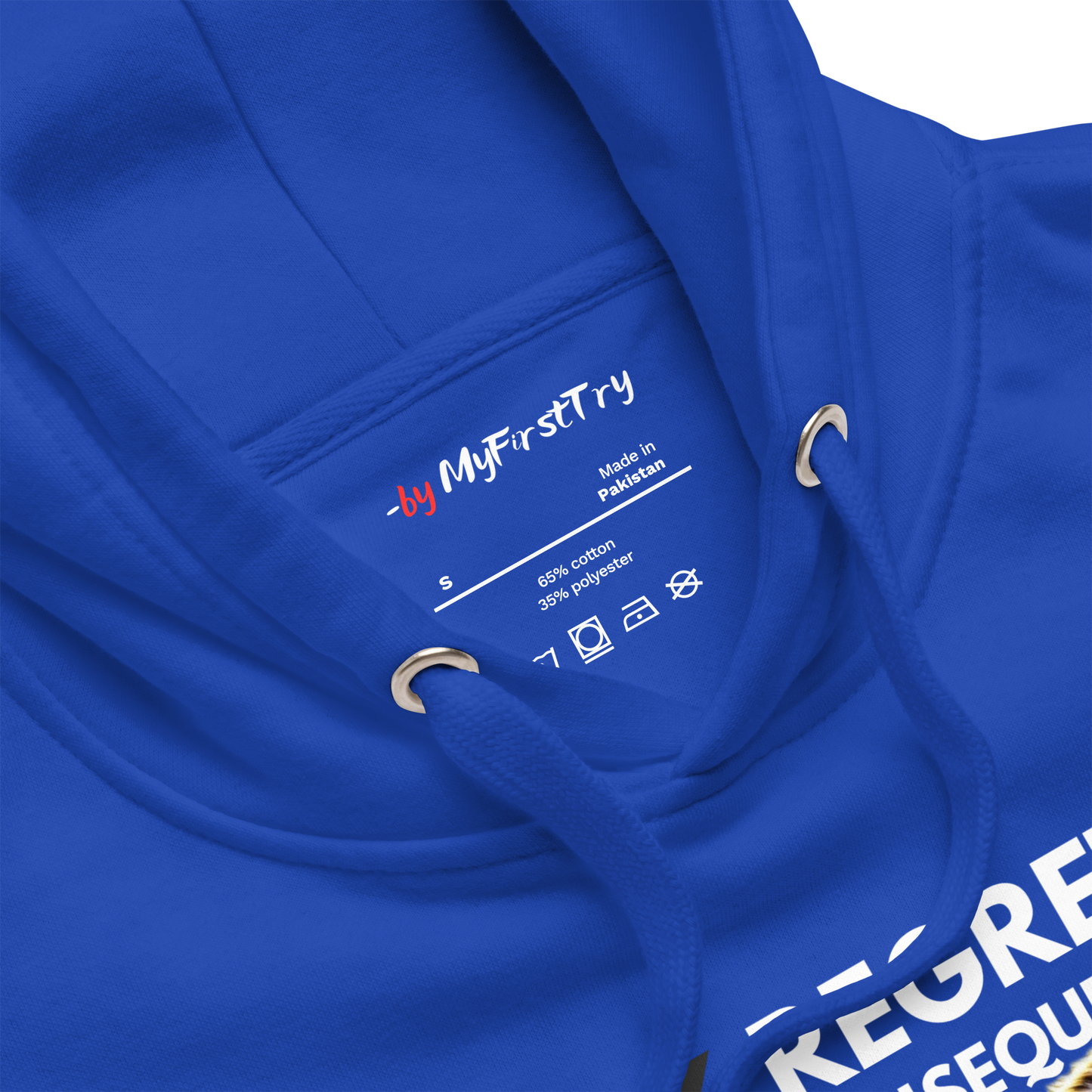 Unisex Premium Hoodie | Honey Badger - F#ck Regrets