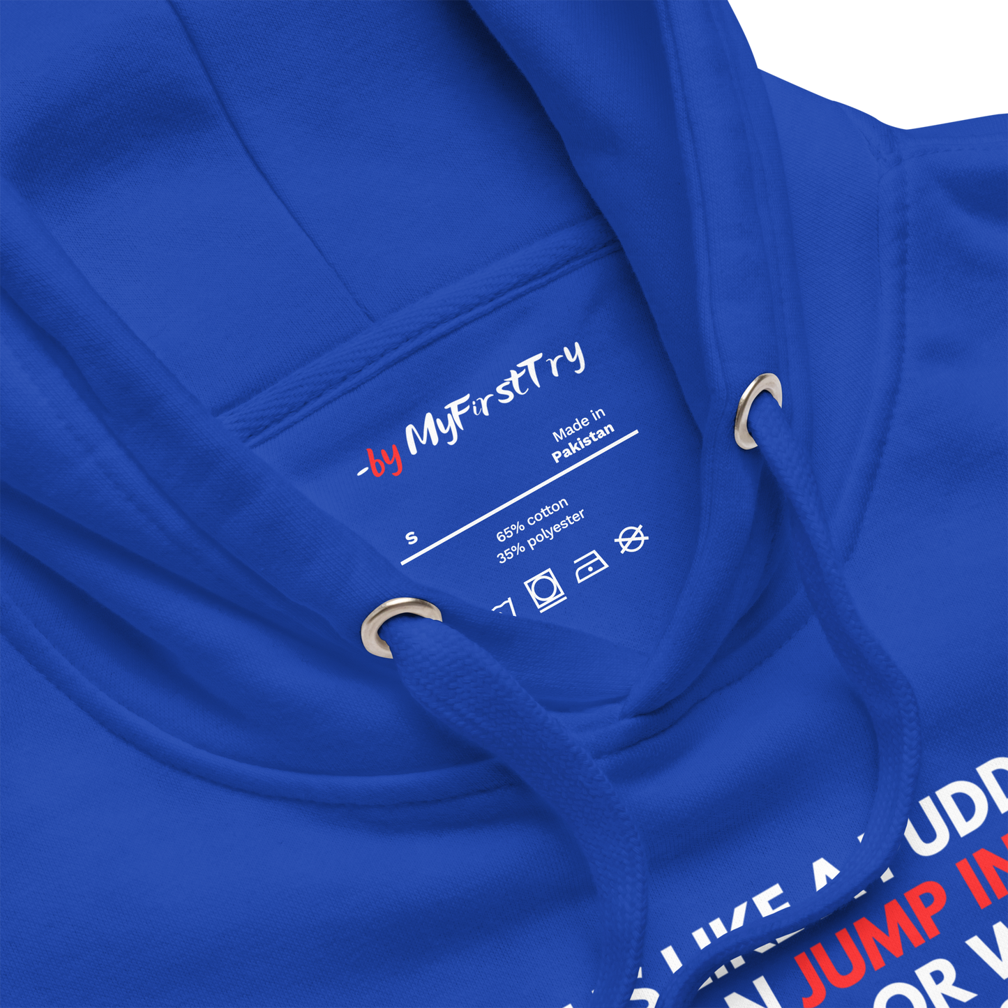 Unisex Light Hoodie | -by MyFirstTry | Life is like a Puddle