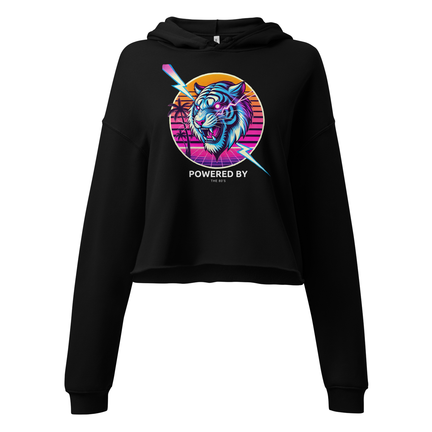 Crop Hoodie | 80s Edition - Powered by The 80's