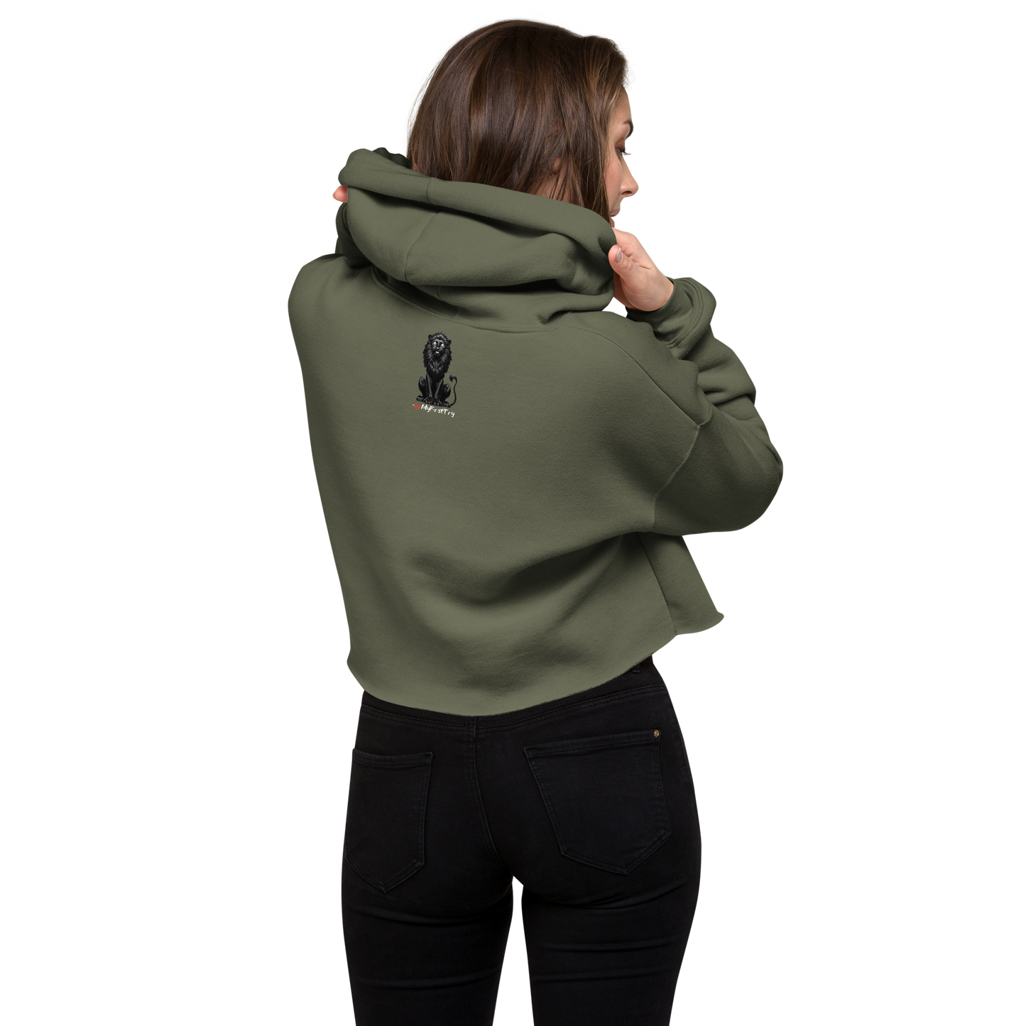 Crop Hoodie | 80s Edition - Powered by The 80's