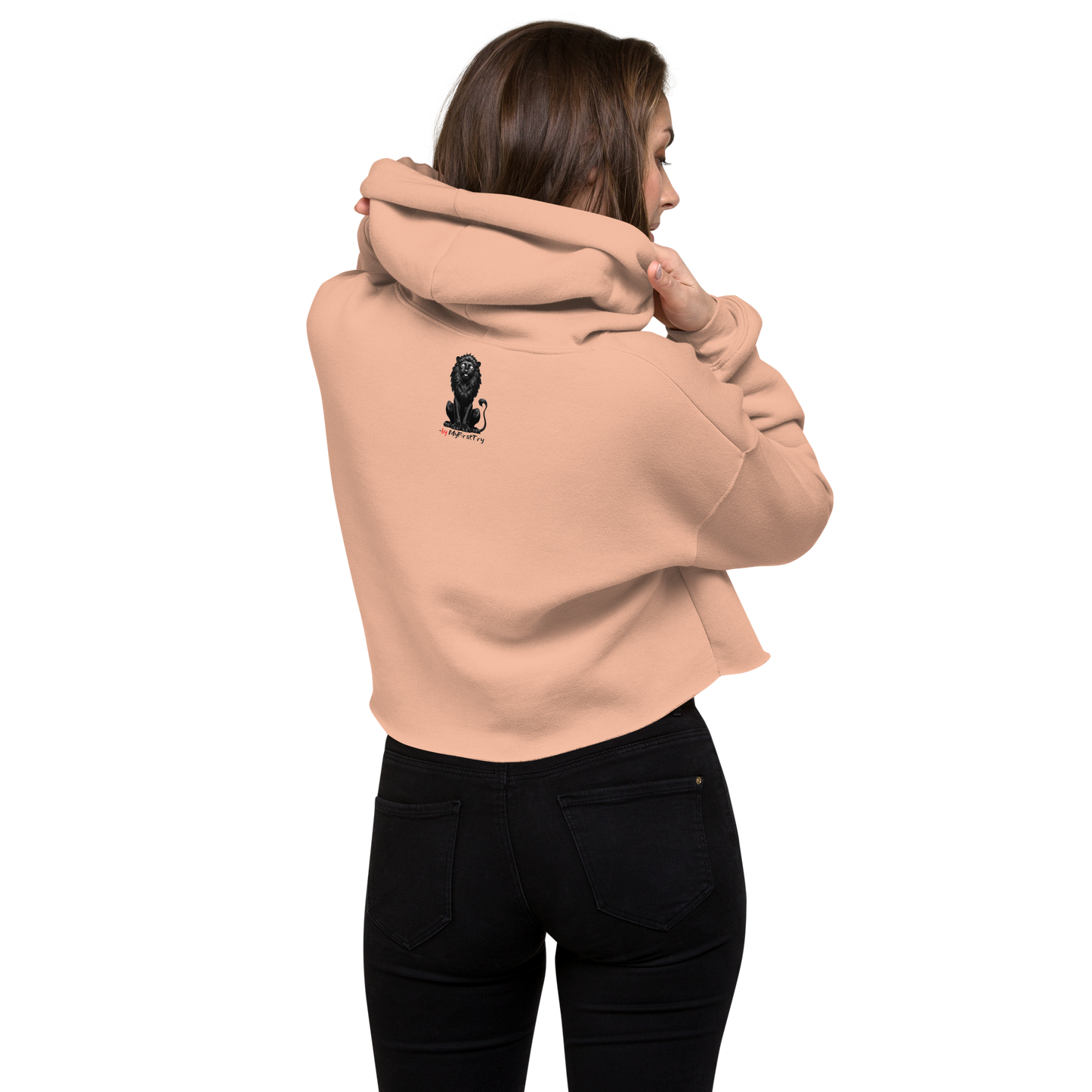 Crop Hoodie | 80s Edition - Raised on Rock