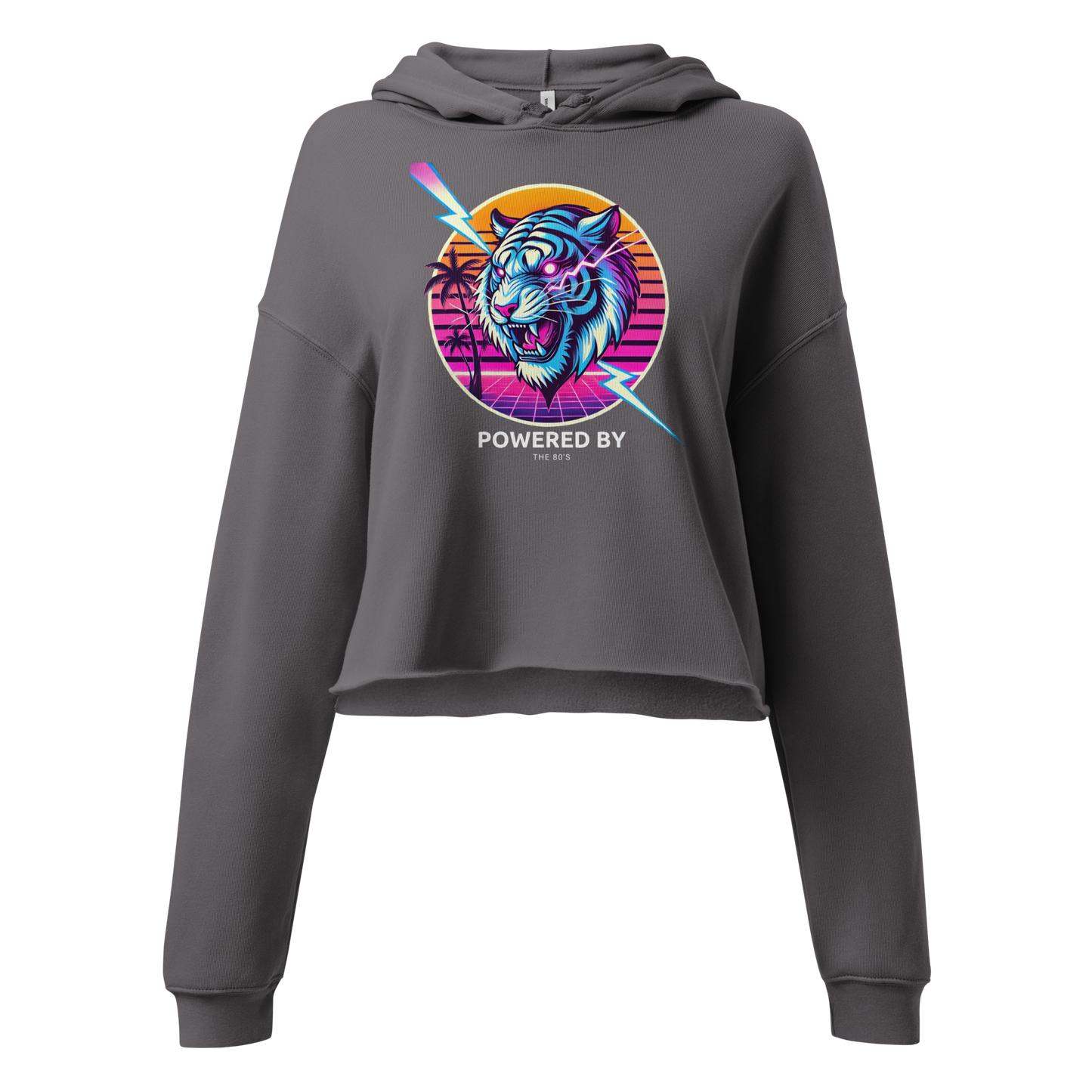 Crop Hoodie | 80s Edition - Powered by The 80's
