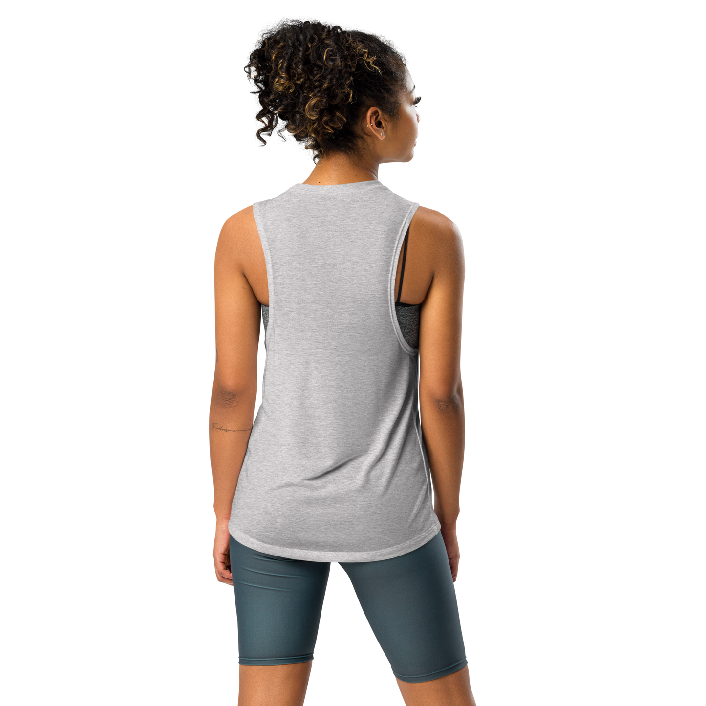 Ladies’ Muscle Tank | -by MyFirstTry | Black Lion
