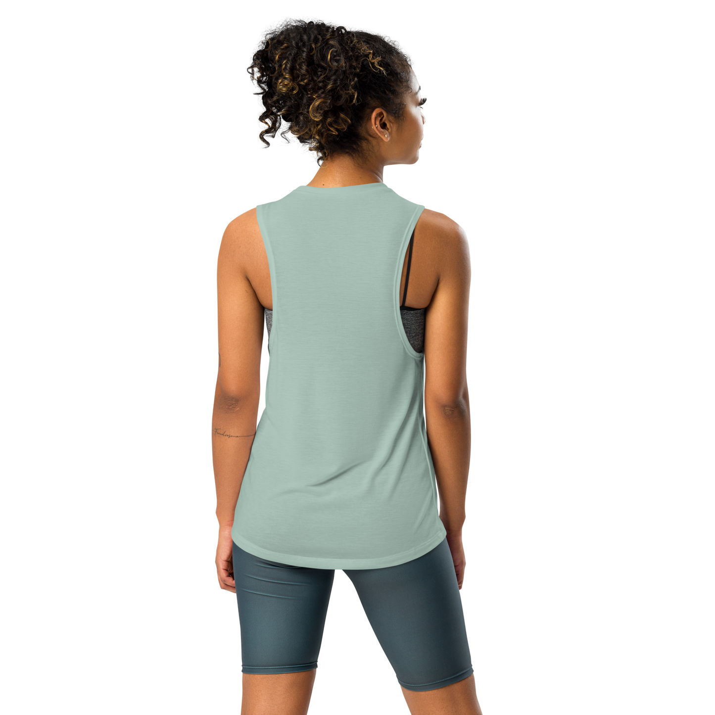 Ladies’ Muscle Tank | -by MyFirstTry | Black Lion