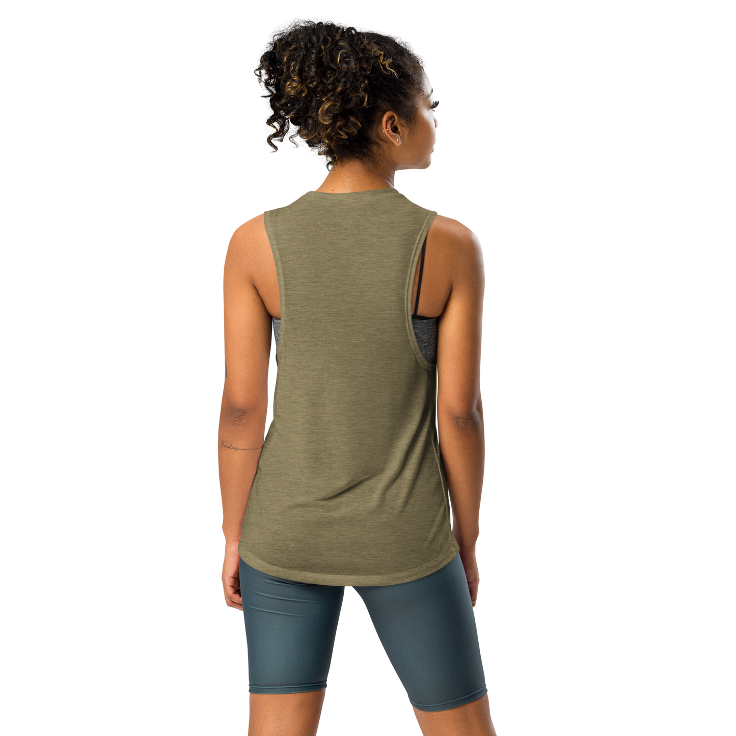 Ladies’ Muscle Tank | -by MyFirstTry | Black Lion