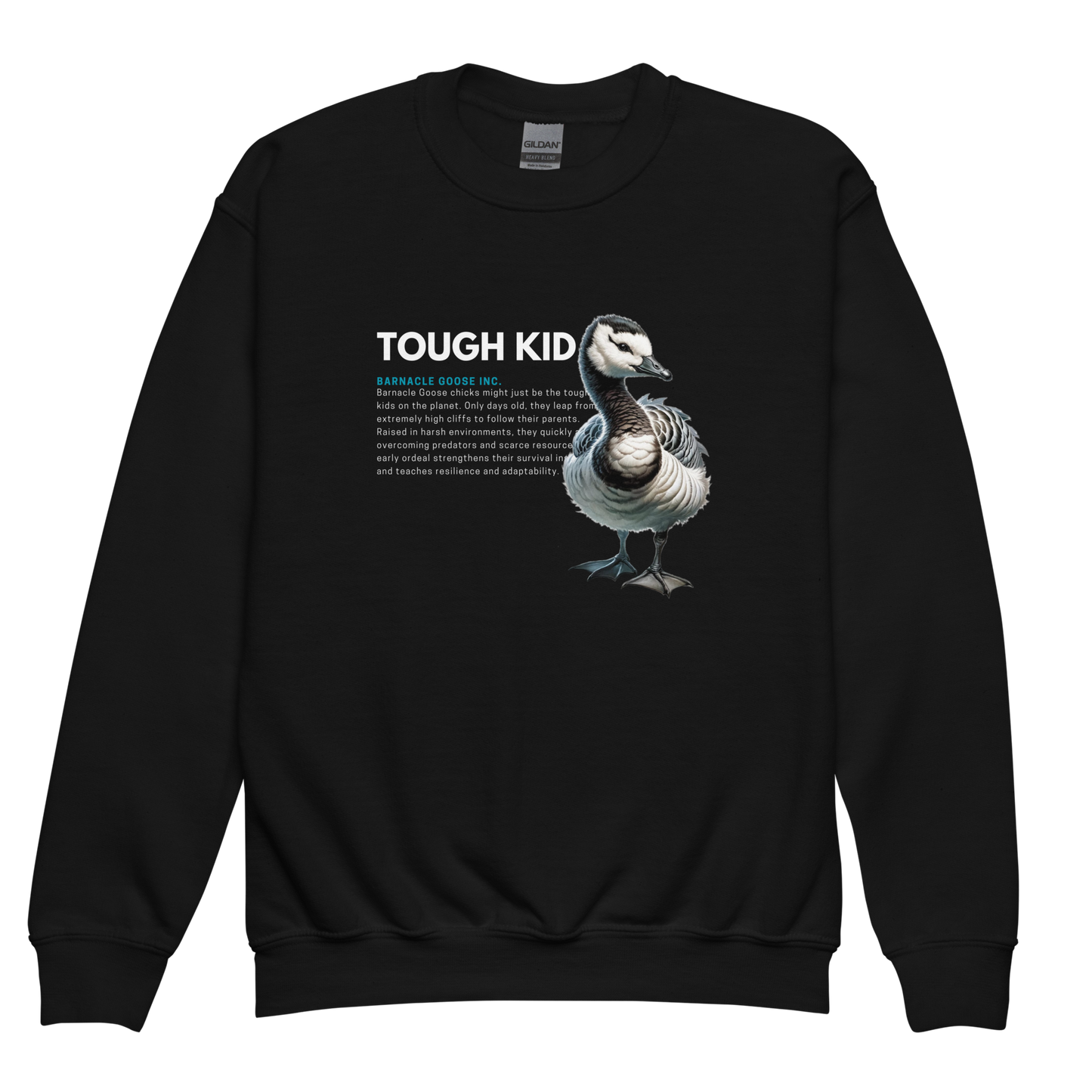 Youth Crewneck Sweatshirt | Barnacle Goose - TOUGH KID