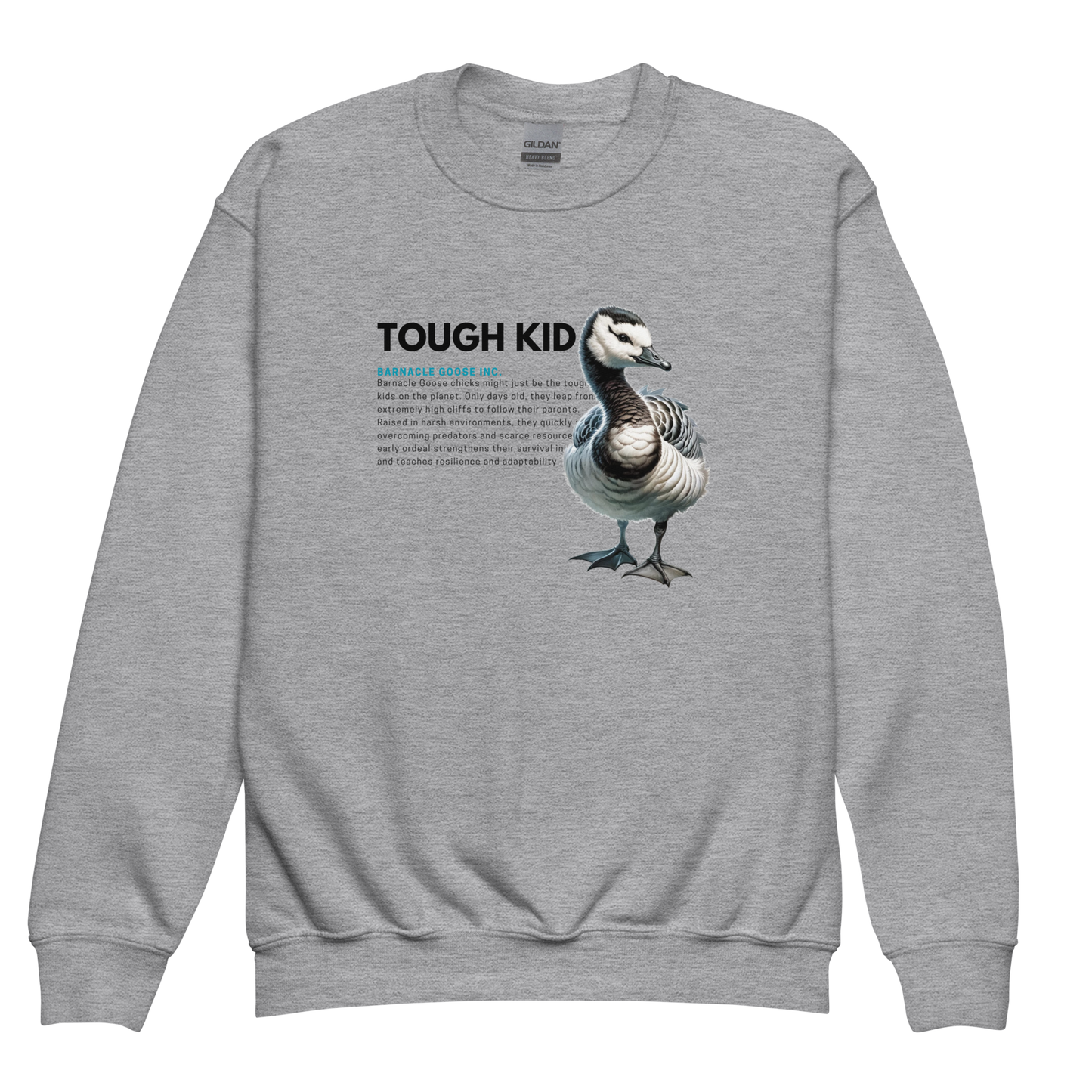 Youth Crewneck Sweatshirt | Barnacle Goose - TOUGH KID