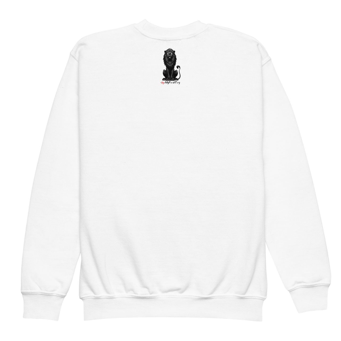 Youth Crewneck Sweatshirt | -by MyFirstTry | Life is like a Puddle