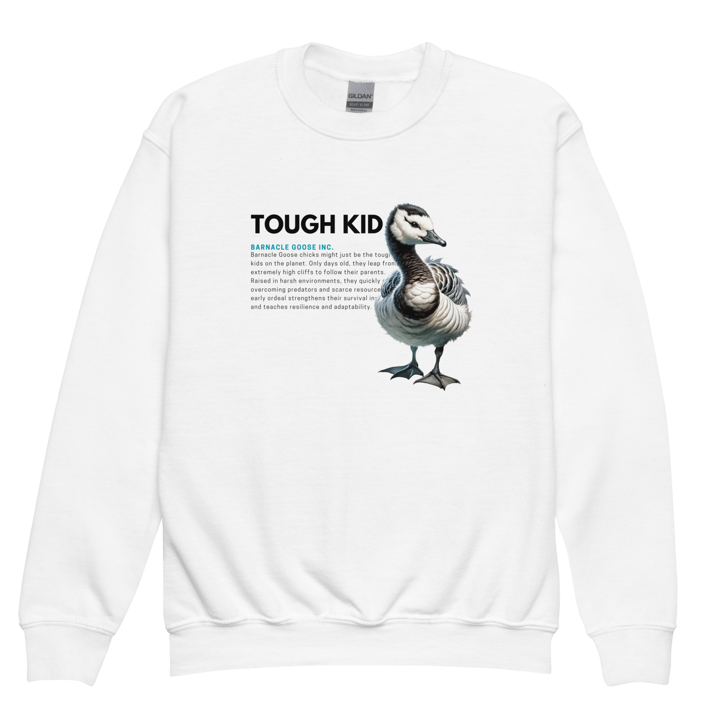 Youth Crewneck Sweatshirt | Barnacle Goose - TOUGH KID