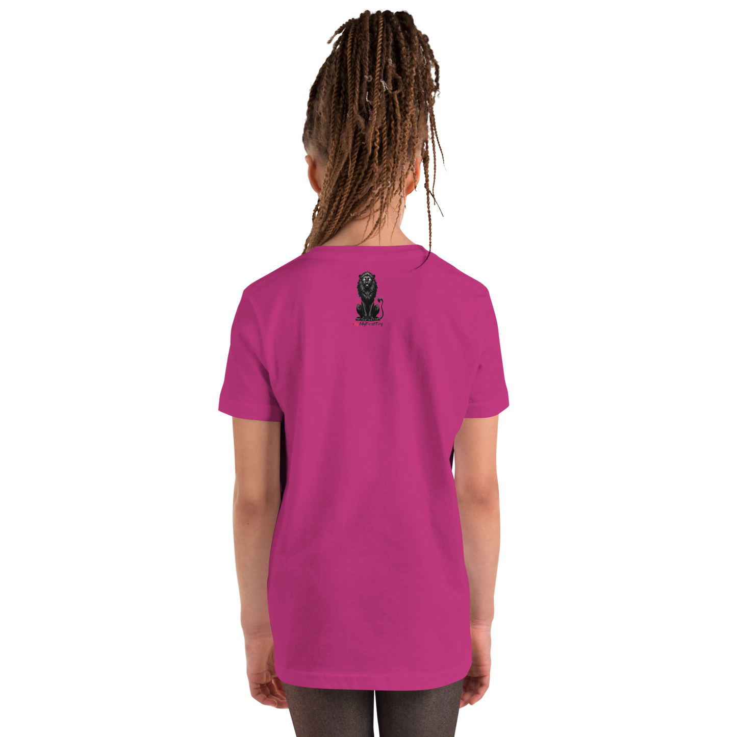 Youth Short Sleeve T-Shirt | Honey Badger - Natural Born Chiller