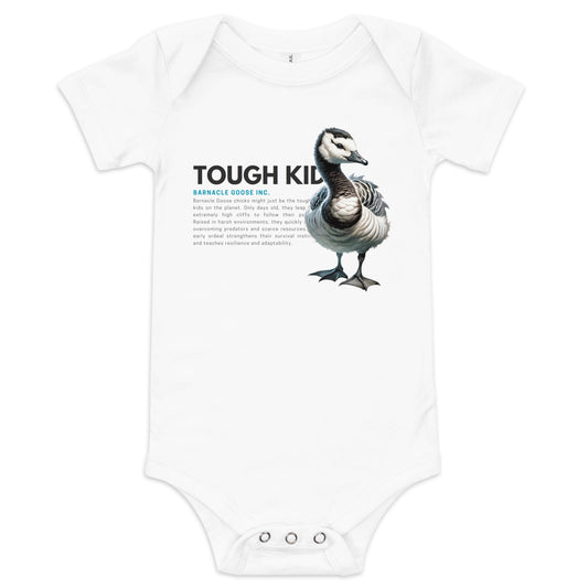 Baby Short Sleeve Bodysuit | Barnacle Goose - TOUGH KID