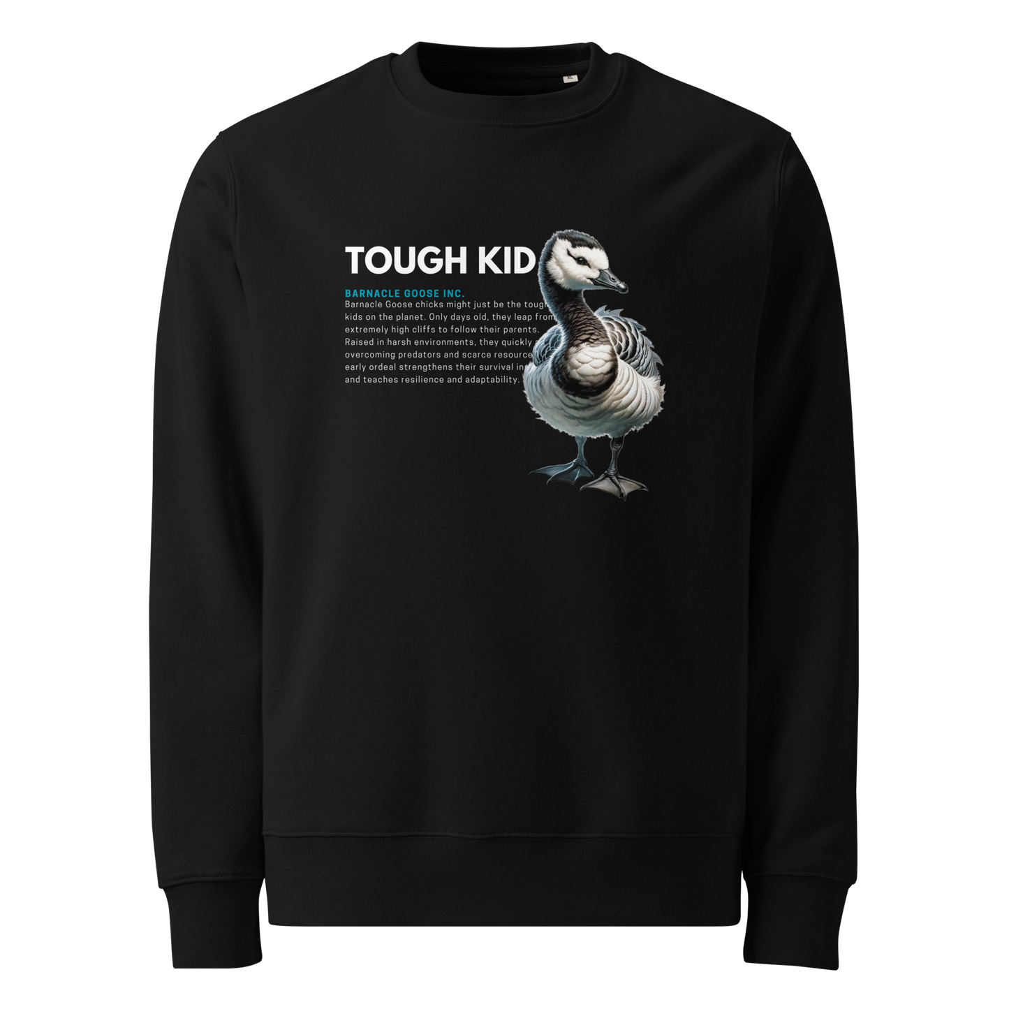 Unisex eco sweatshirt | Barnacle Goose - TOUGH KID