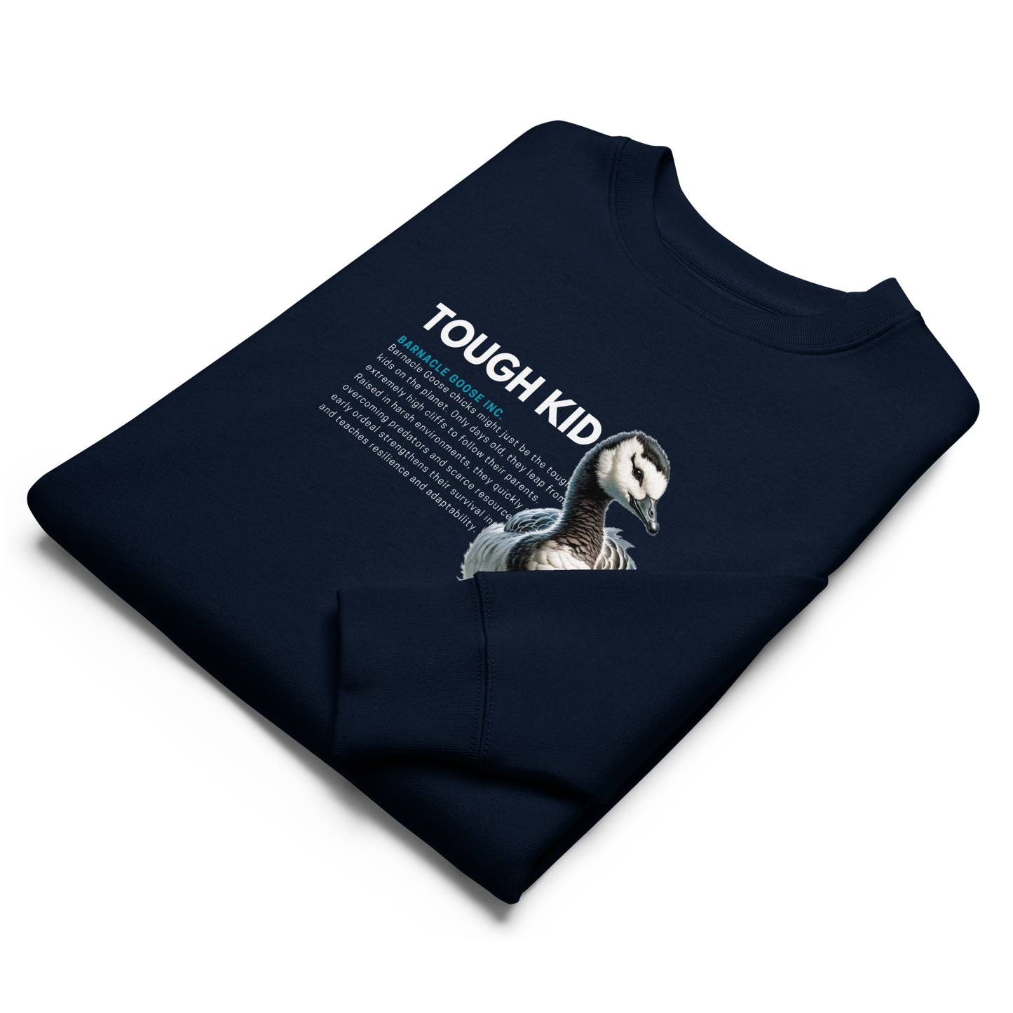 Unisex eco sweatshirt | Barnacle Goose - TOUGH KID