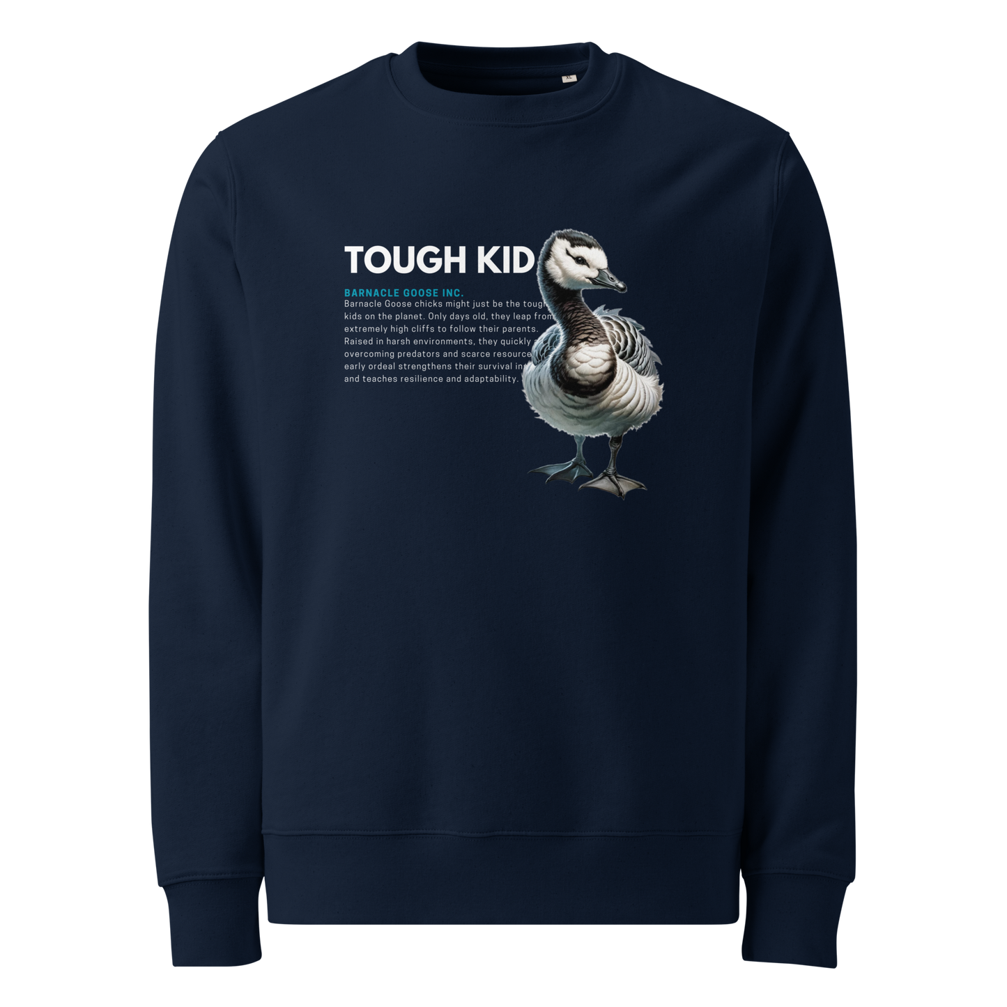 Unisex eco sweatshirt | Barnacle Goose - TOUGH KID