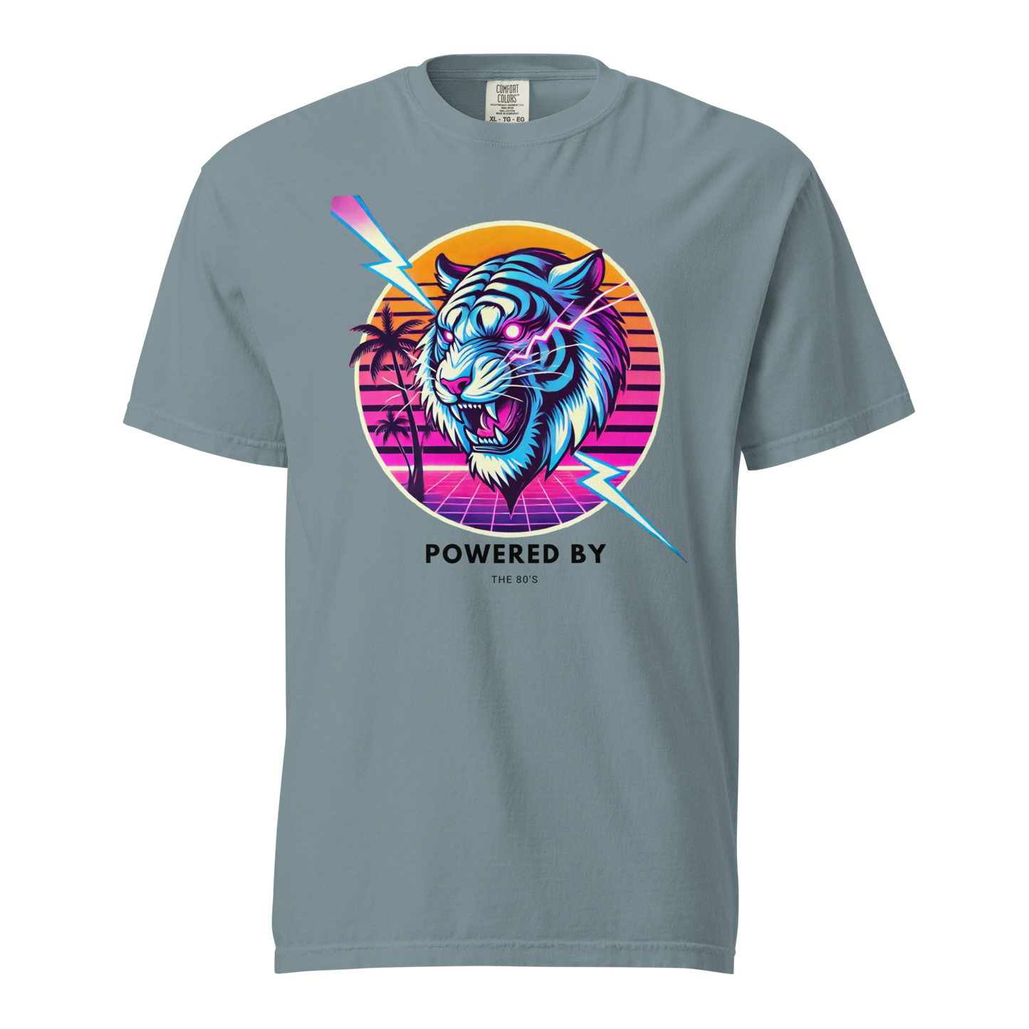 Unisex garment-dyed heavyweight t-shirt | 80s Edition - Powered by The 80's